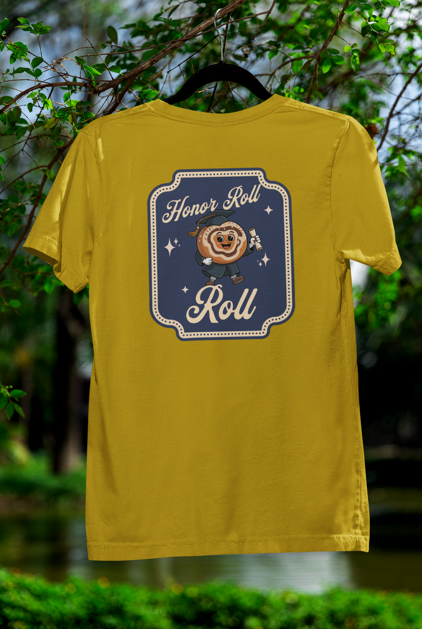 Honor Roll Roll Tee – Academic Acheese-ment with a Sweet Twist