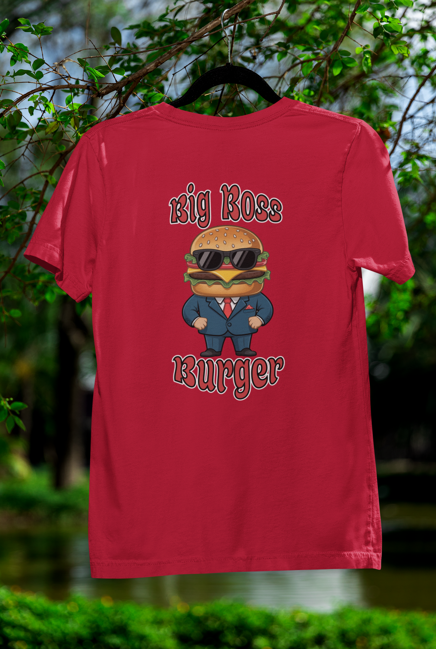 Big Boss Burger Tee – The Head Honcho of Burger Style