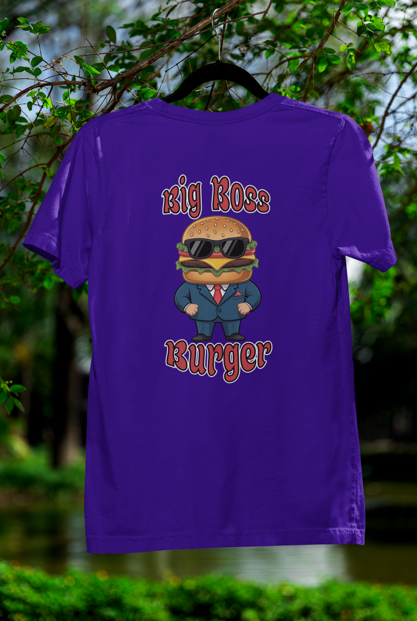Big Boss Burger Tee – The Head Honcho of Burger Style