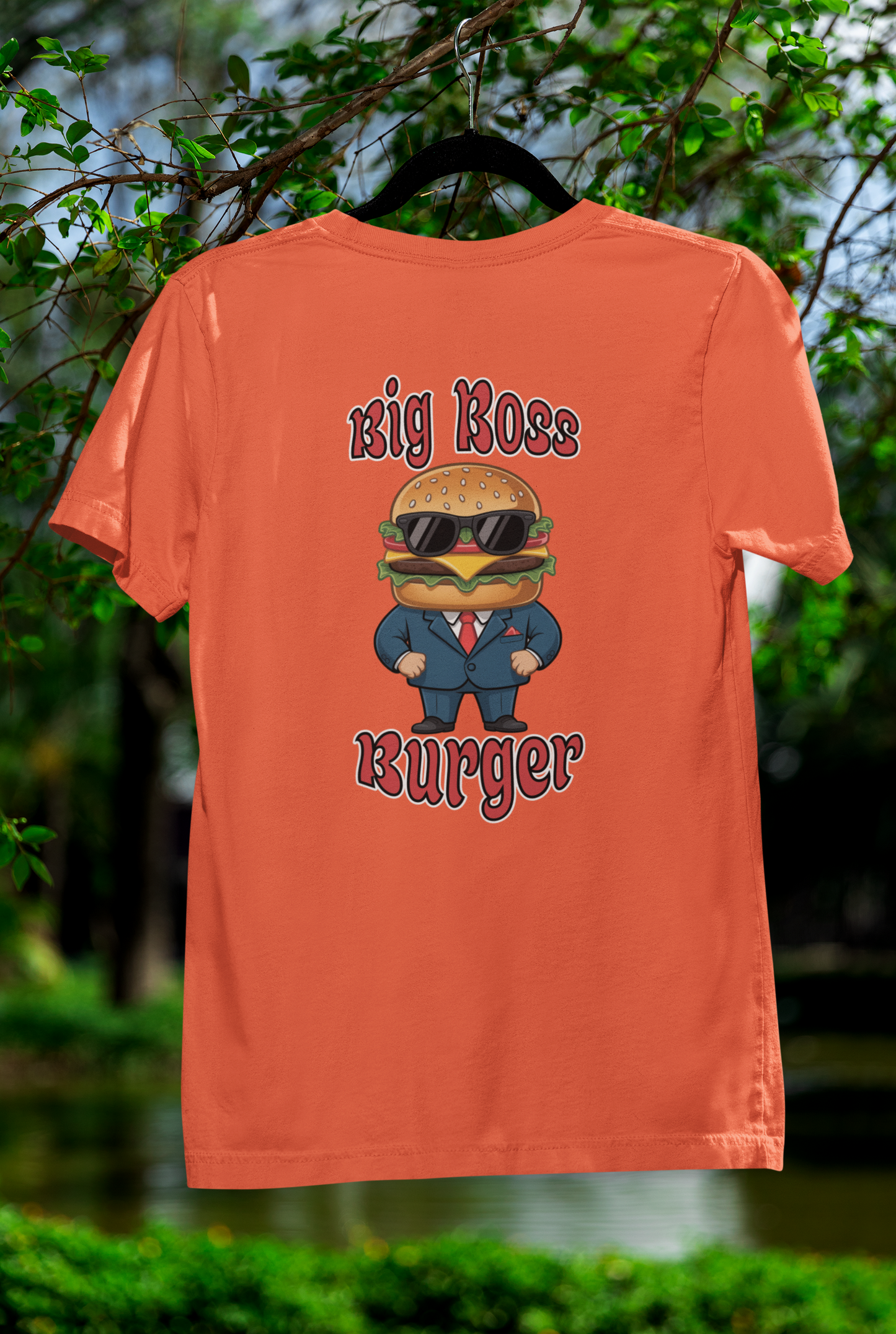 Big Boss Burger Tee – The Head Honcho of Burger Style