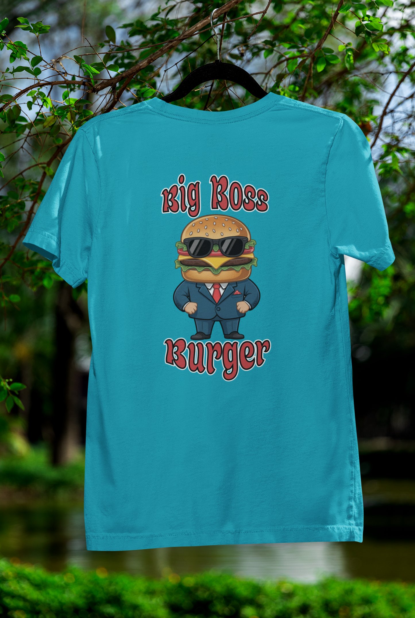 Big Boss Burger Tee – The Head Honcho of Burger Style