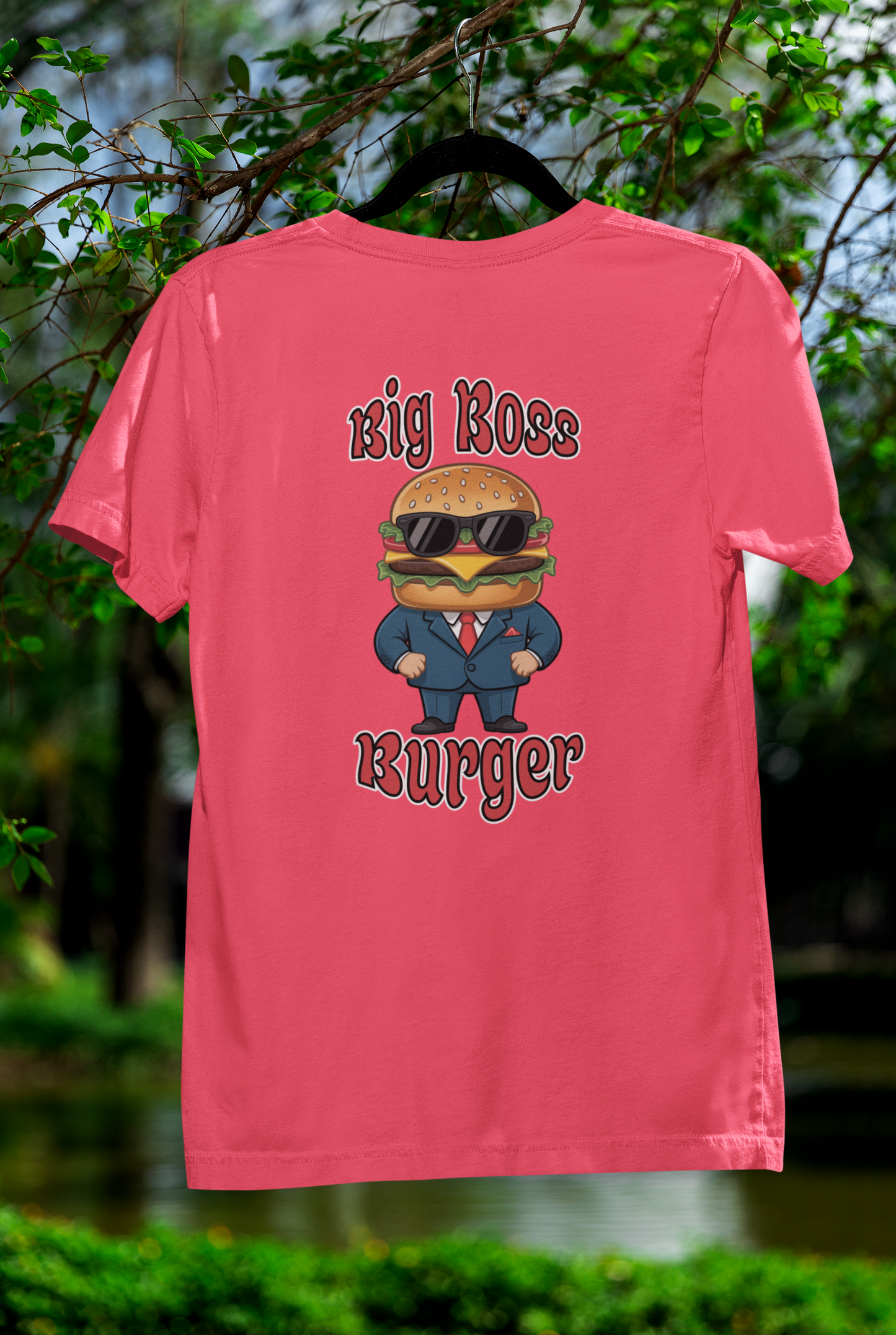 Big Boss Burger Tee – The Head Honcho of Burger Style