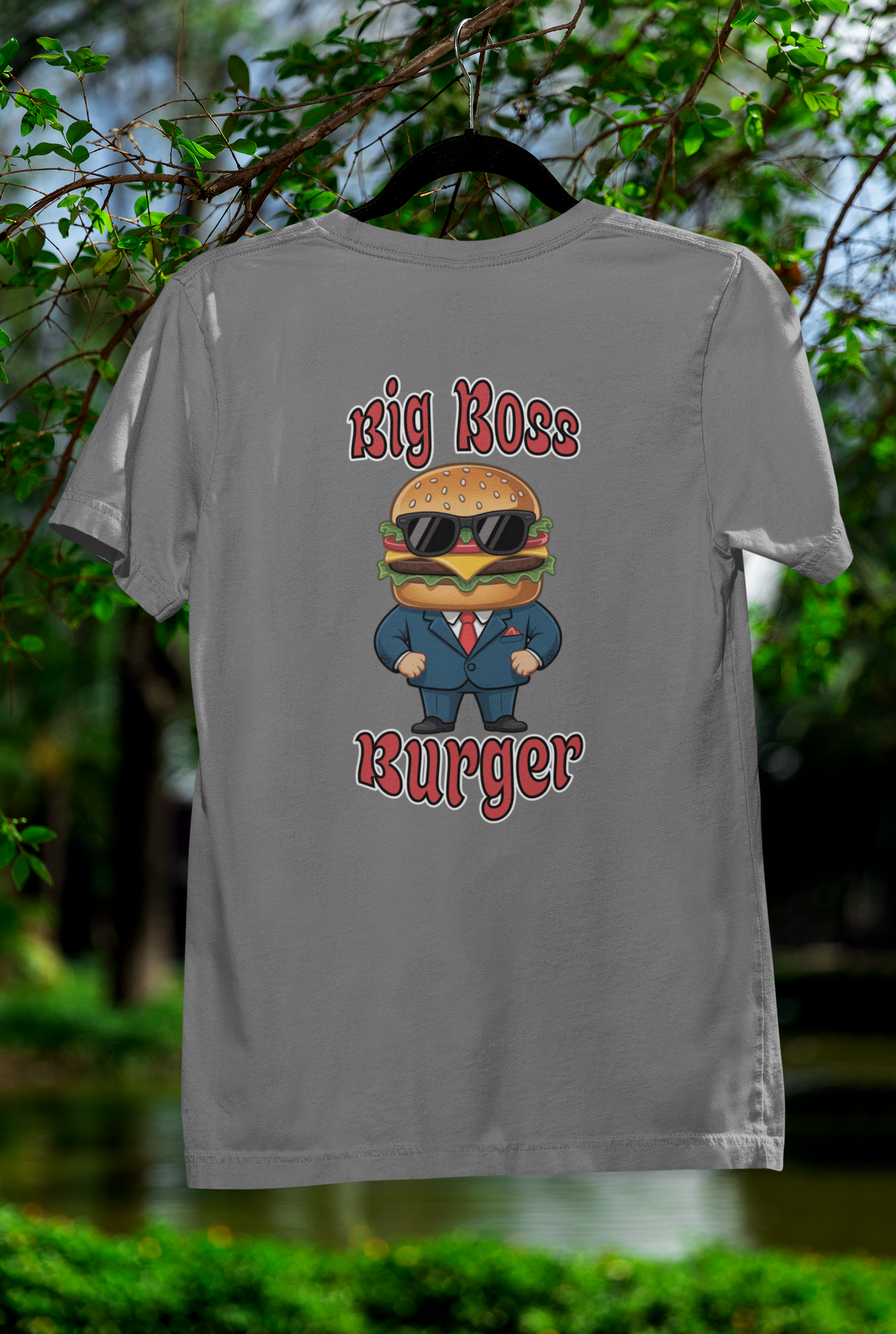 Big Boss Burger Tee – The Head Honcho of Burger Style