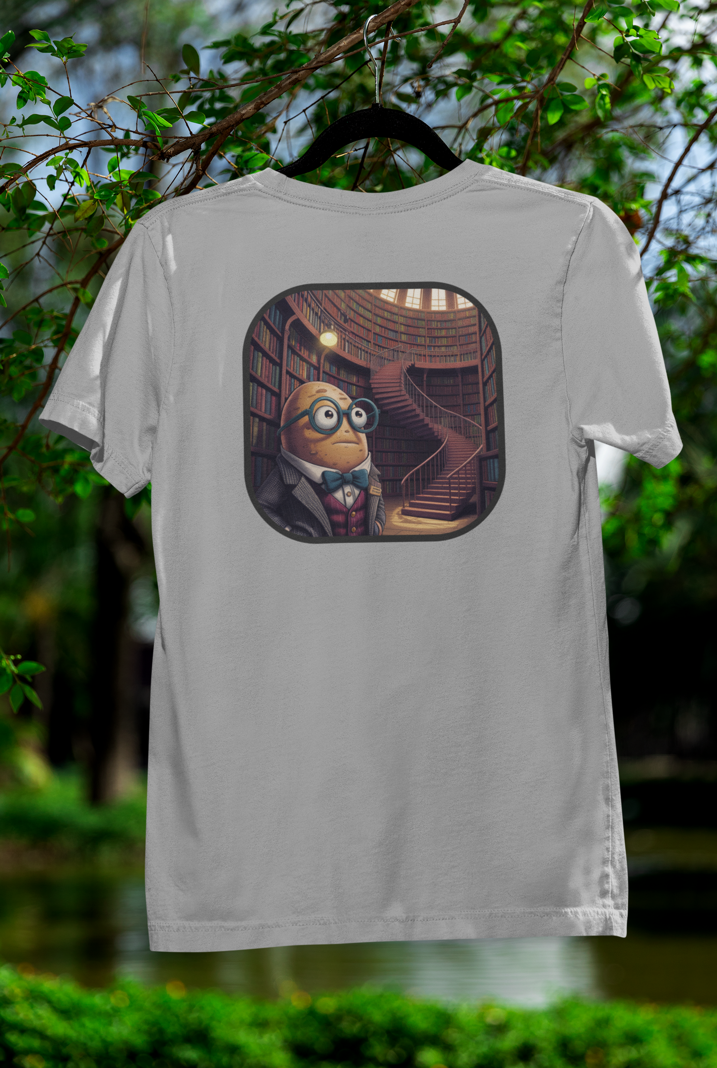 Lost in the Library: Plot Twist Edition Tee – Whimsical Bookworm Style for Back-to-School