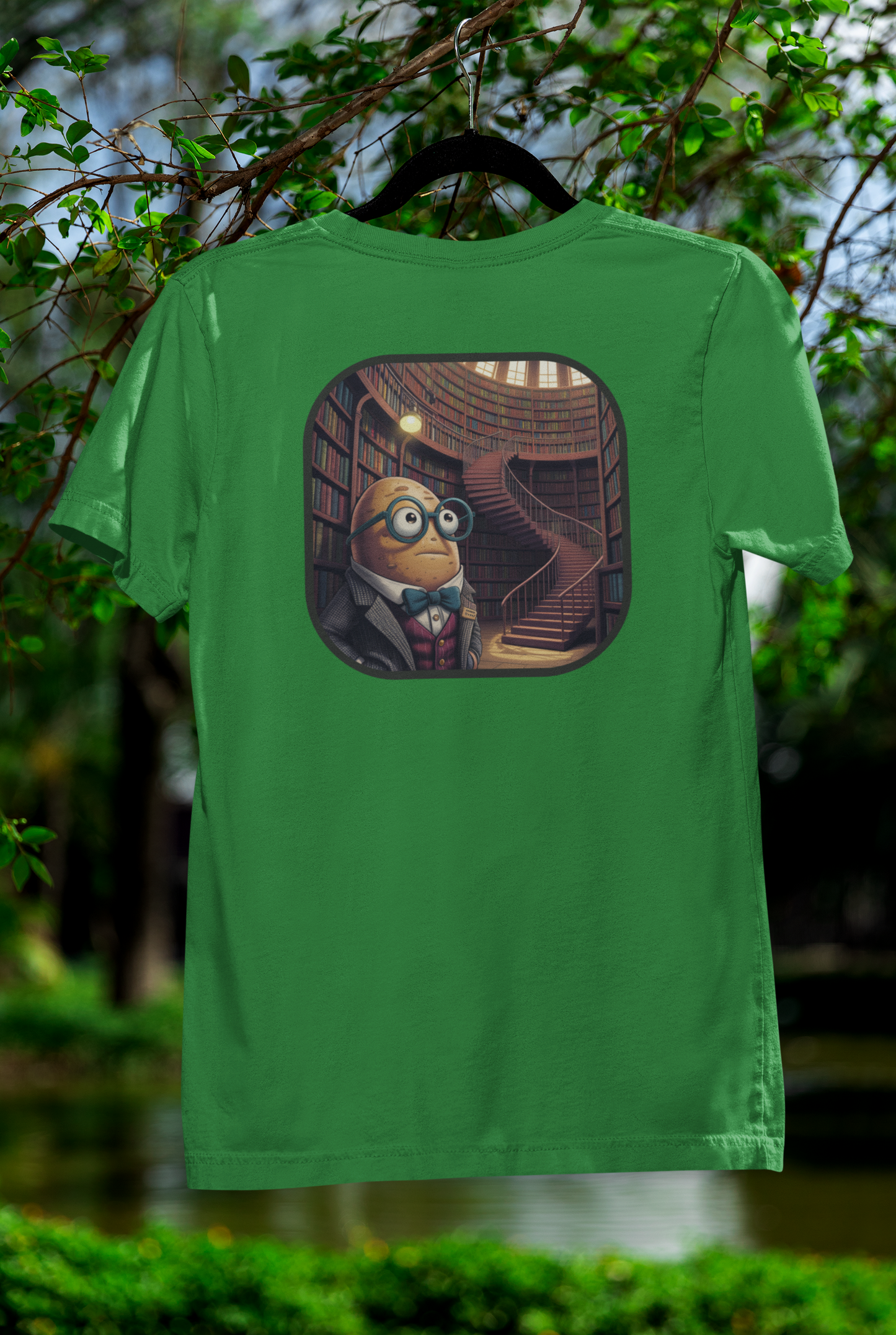 Lost in the Library: Plot Twist Edition Tee – Whimsical Bookworm Style for Back-to-School