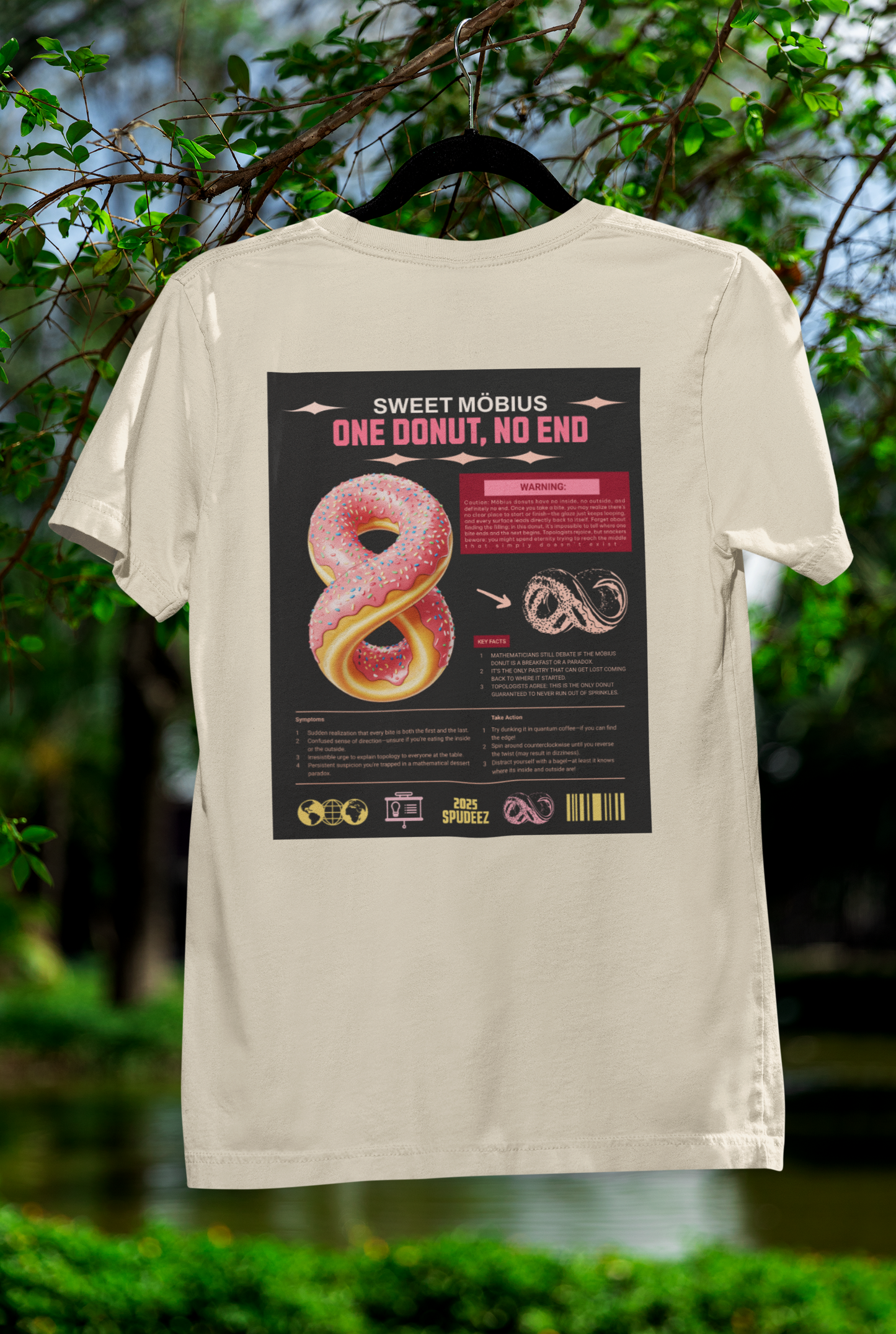 Sweet Möbius Donut: The Infinite Snack Poster Tee
