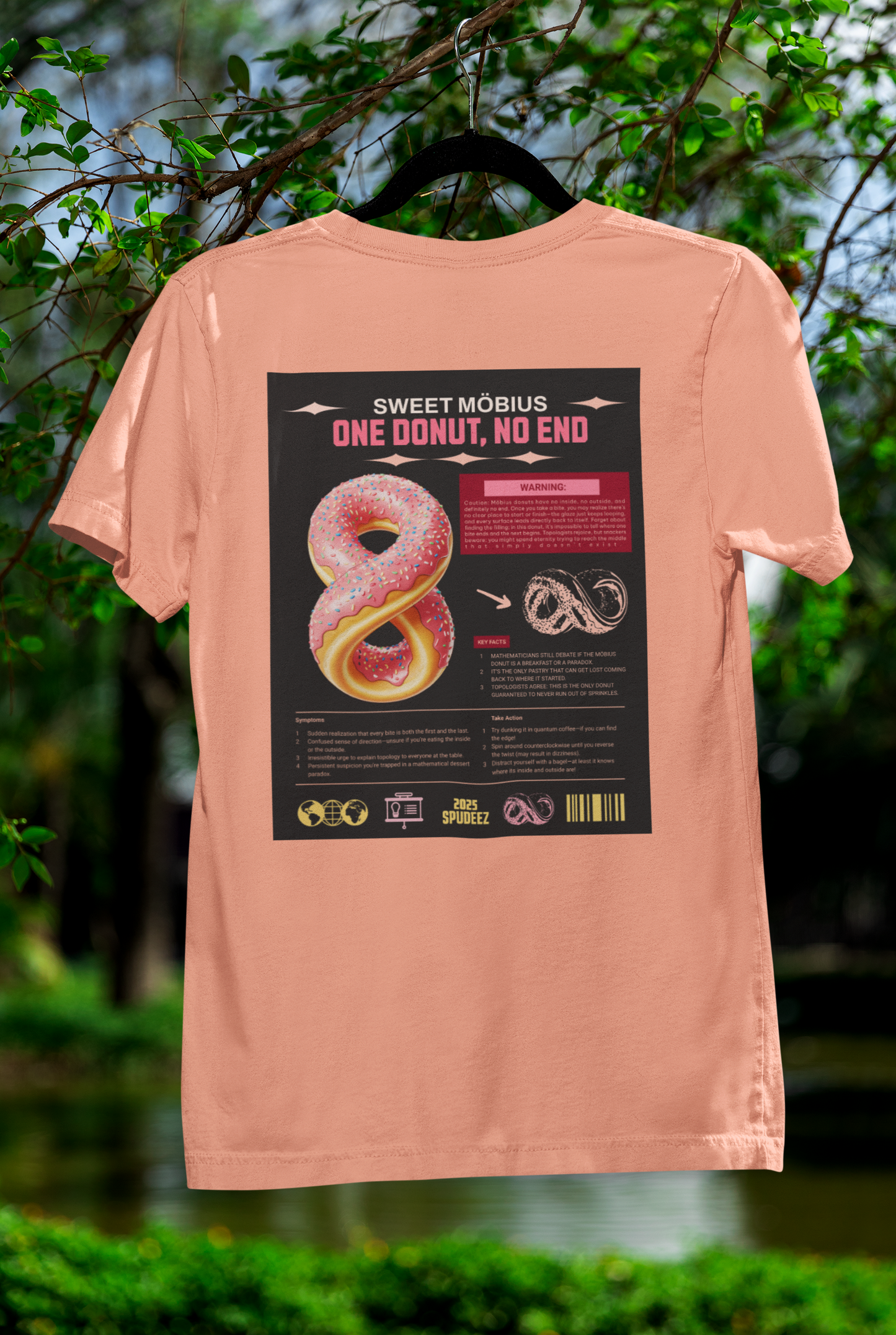 Sweet Möbius Donut: The Infinite Snack Poster Tee