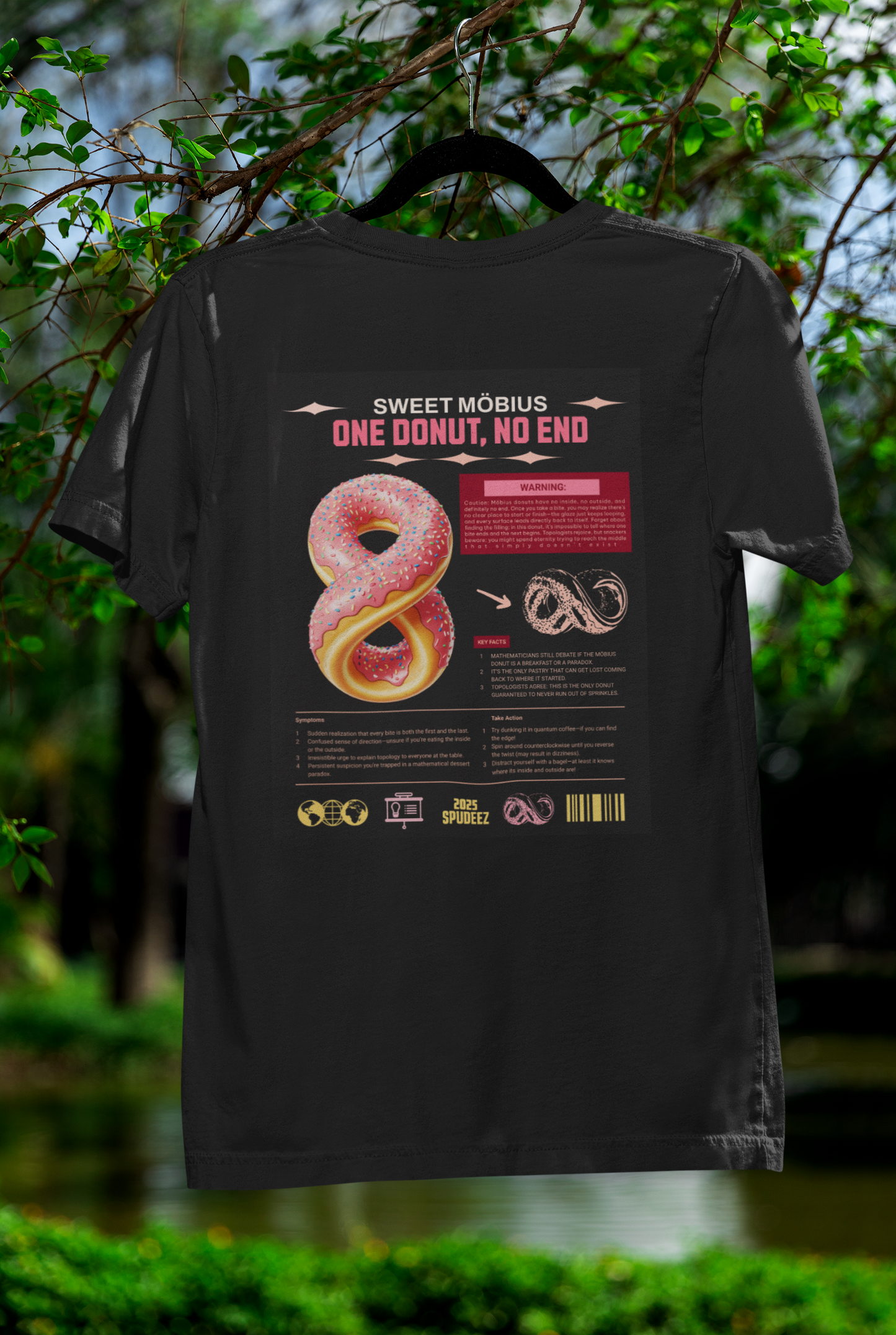 Sweet Möbius Donut: The Infinite Snack Poster Tee
