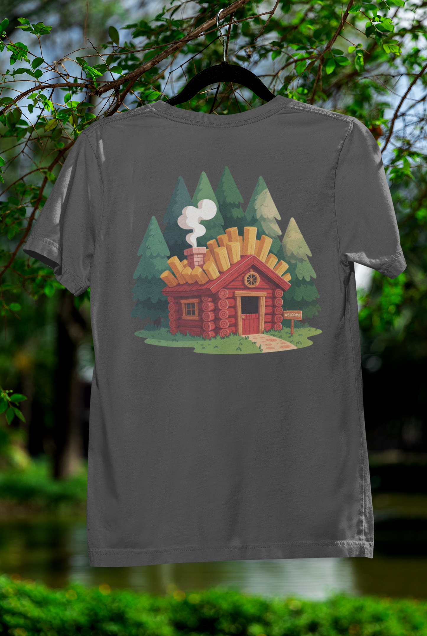 Fry Shack Tee – Campfire Comfort for Foodie Fun