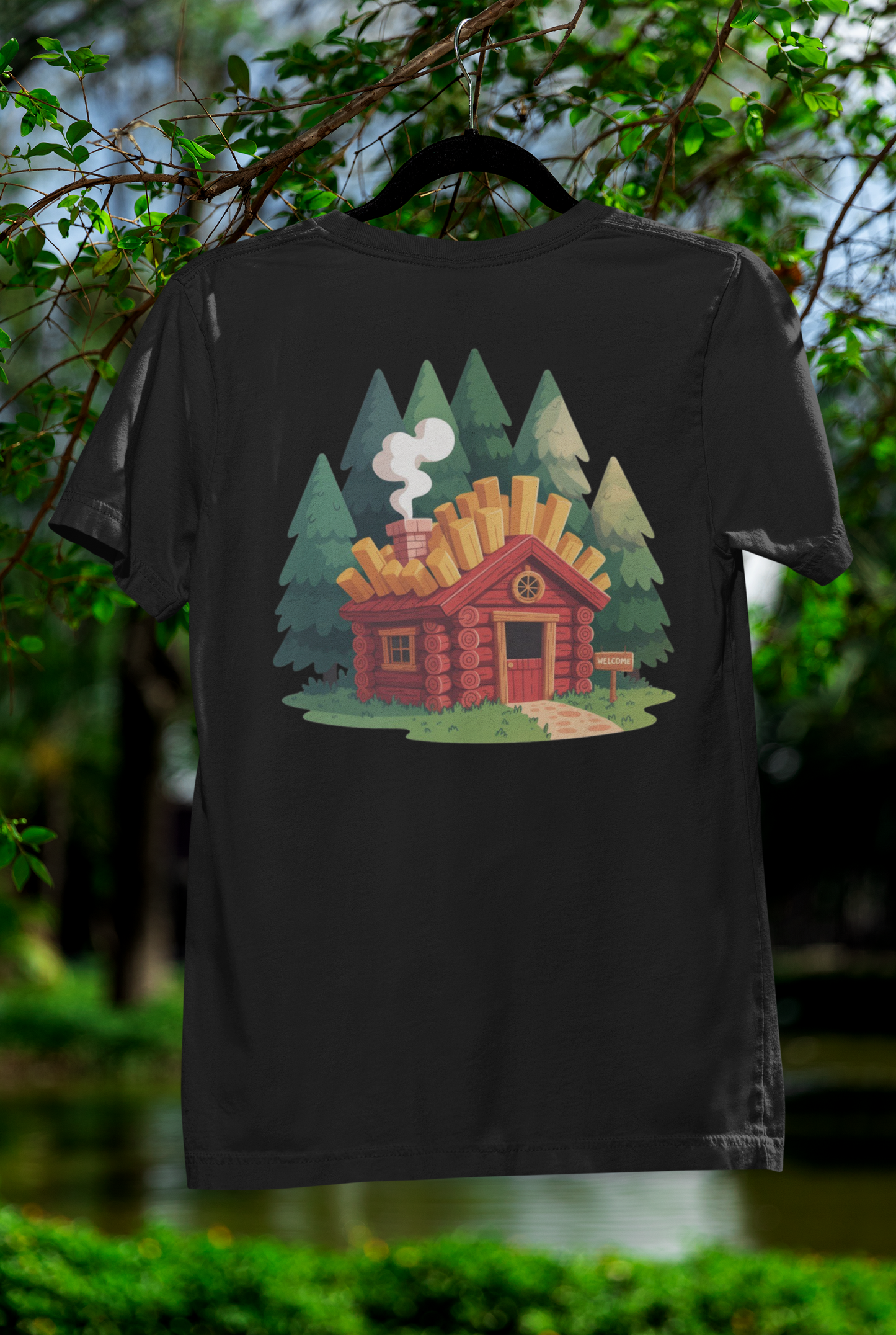 Fry Shack Tee – Campfire Comfort for Foodie Fun