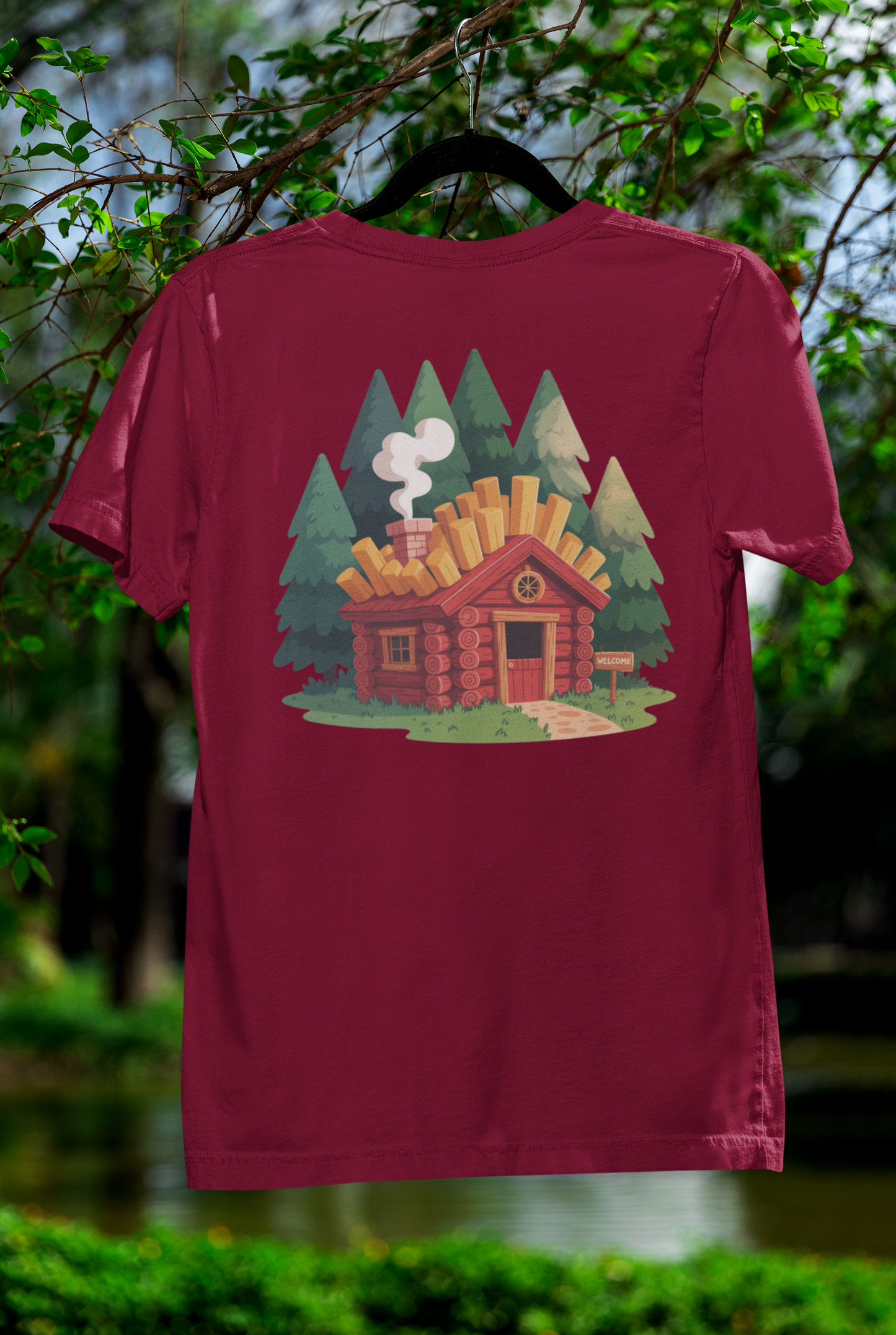Fry Shack Tee – Campfire Comfort for Foodie Fun