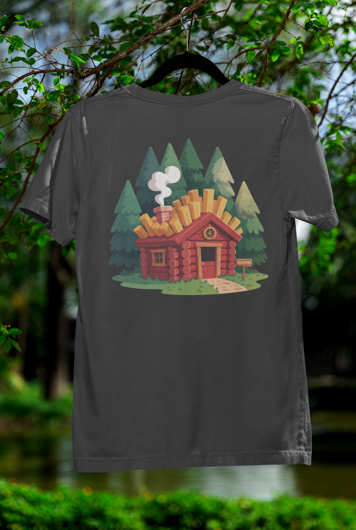 Fry Shack Tee – Campfire Comfort for Foodie Fun