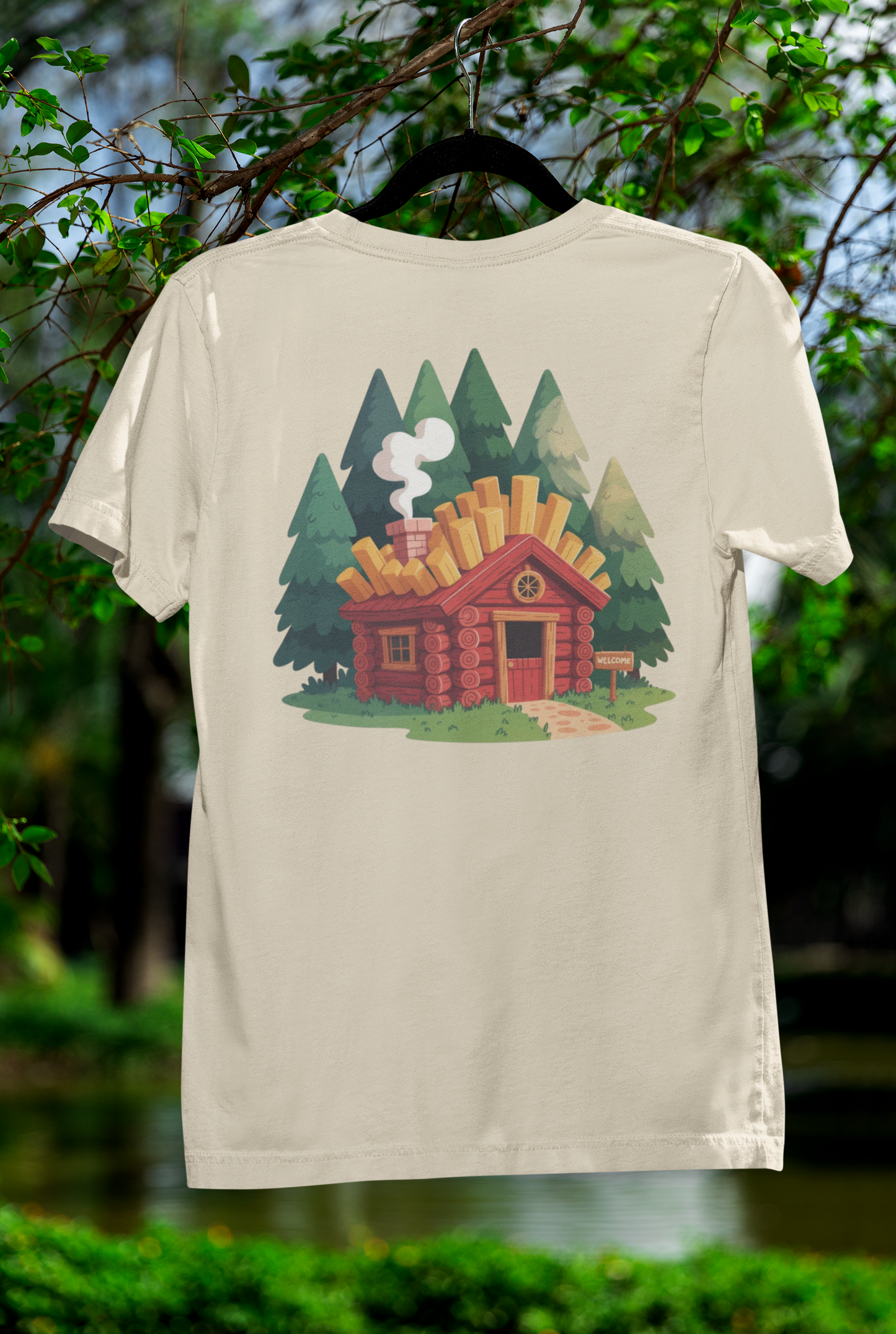 Fry Shack Tee – Campfire Comfort for Foodie Fun