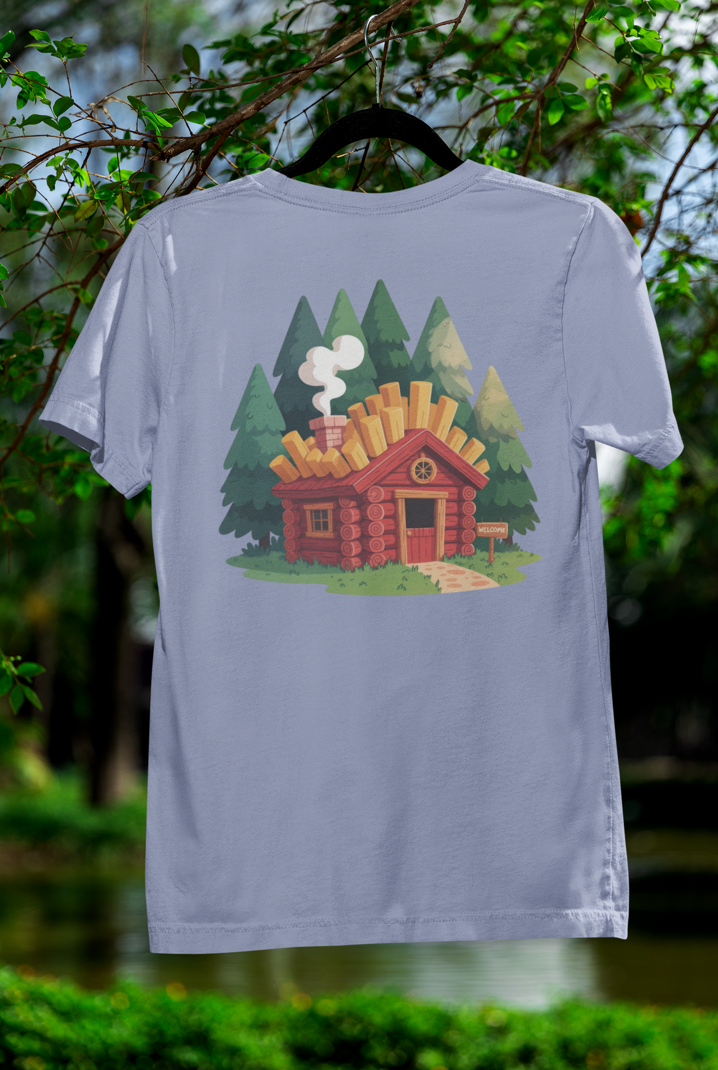 Fry Shack Tee – Campfire Comfort for Foodie Fun