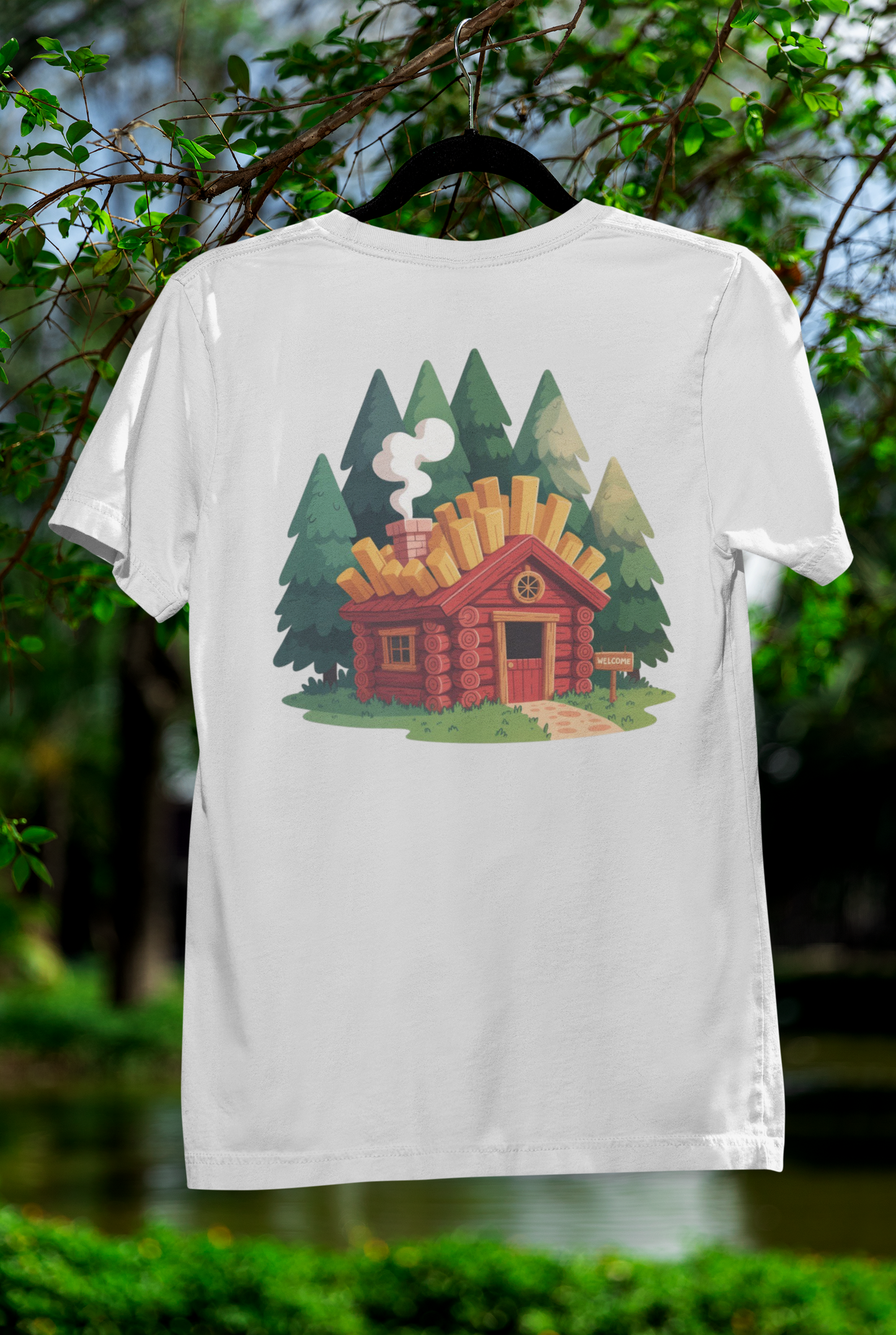 Fry Shack Tee – Campfire Comfort for Foodie Fun