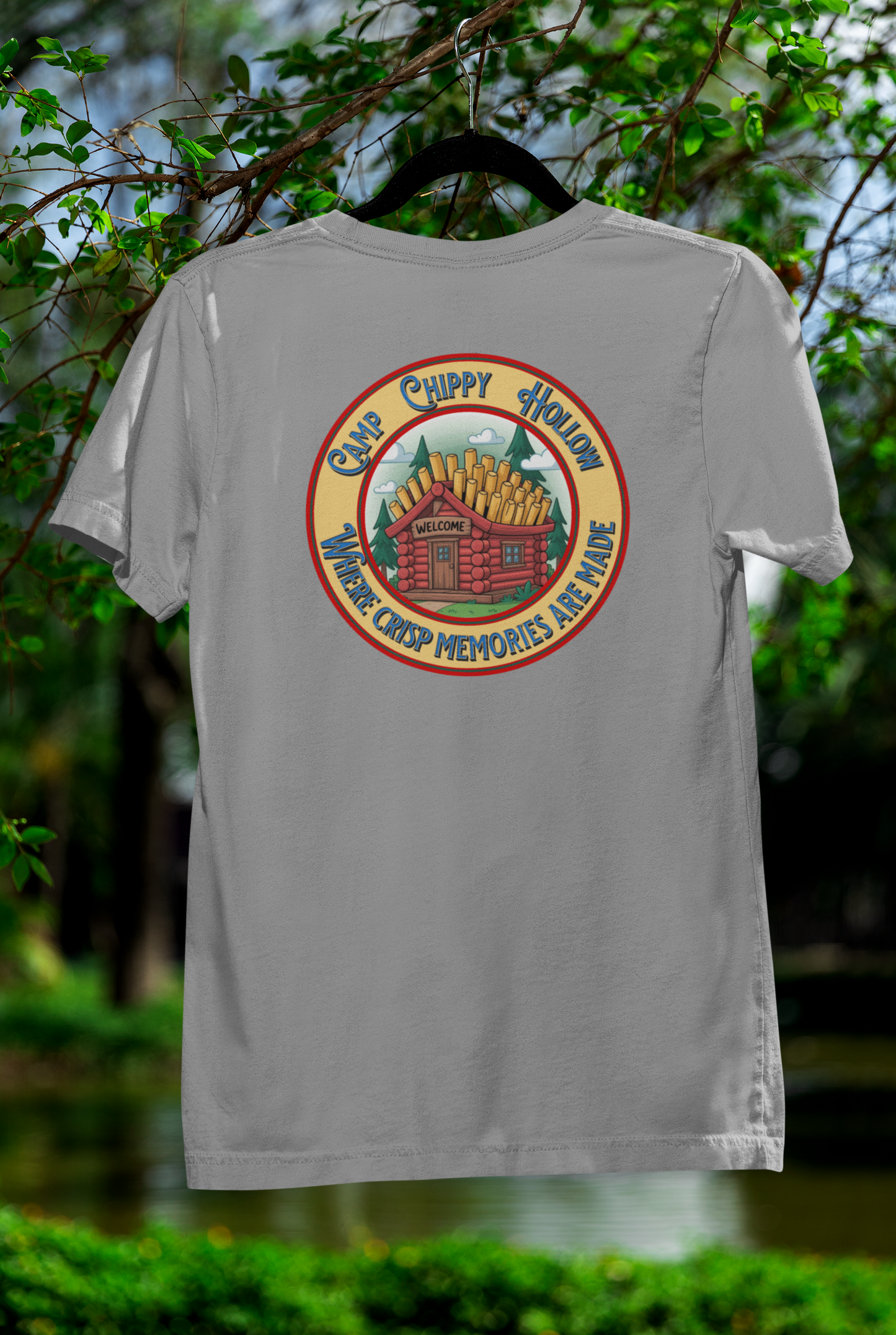 Camp Cabin Tee – Cozy Comfort for Outdoor Adventurers