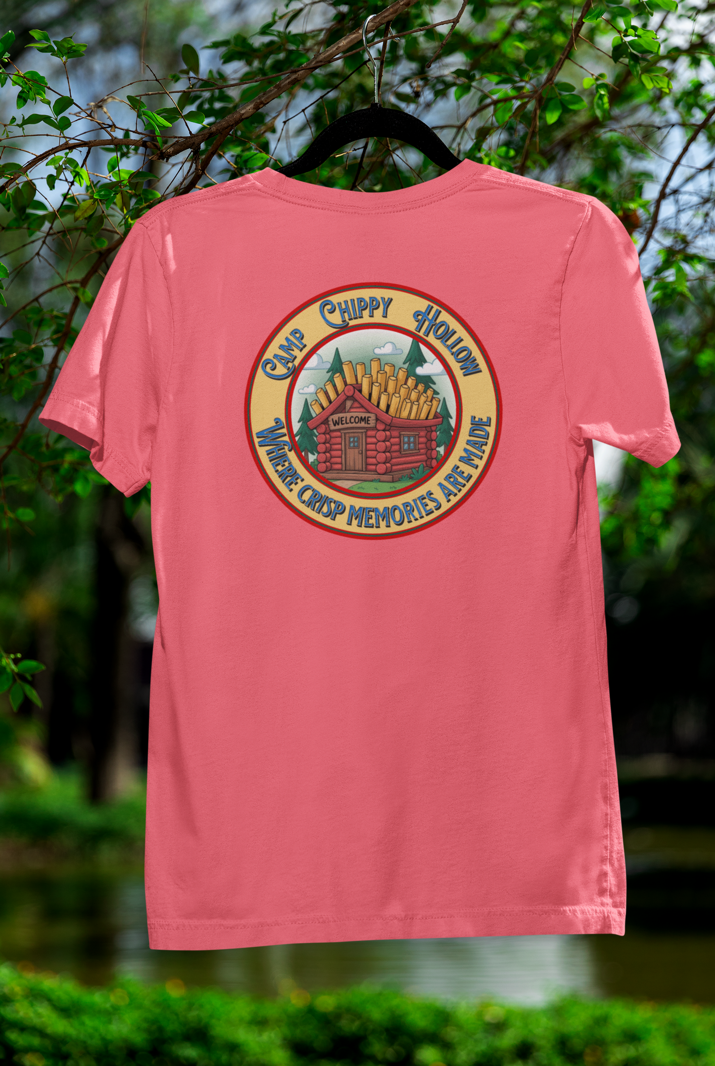 Camp Cabin Tee – Cozy Comfort for Outdoor Adventurers
