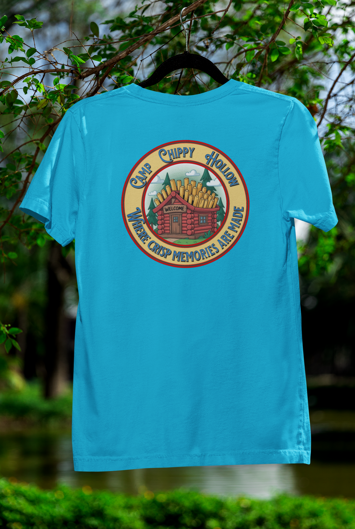 Camp Cabin Tee – Cozy Comfort for Outdoor Adventurers