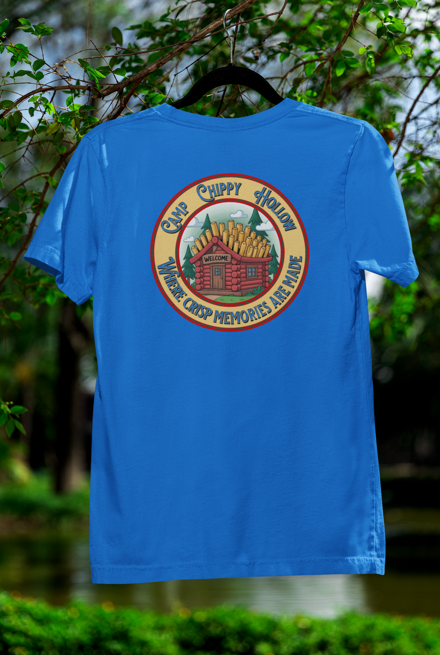 Camp Cabin Tee – Cozy Comfort for Outdoor Adventurers