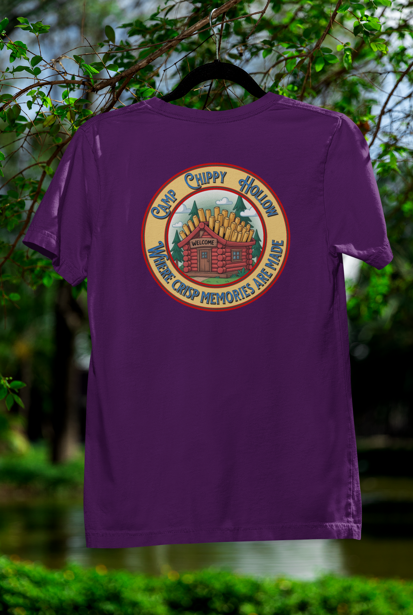 Camp Cabin Tee – Cozy Comfort for Outdoor Adventurers