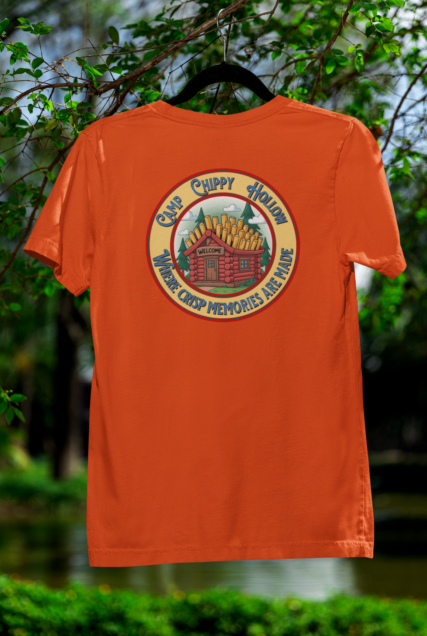 Camp Cabin Tee – Cozy Comfort for Outdoor Adventurers