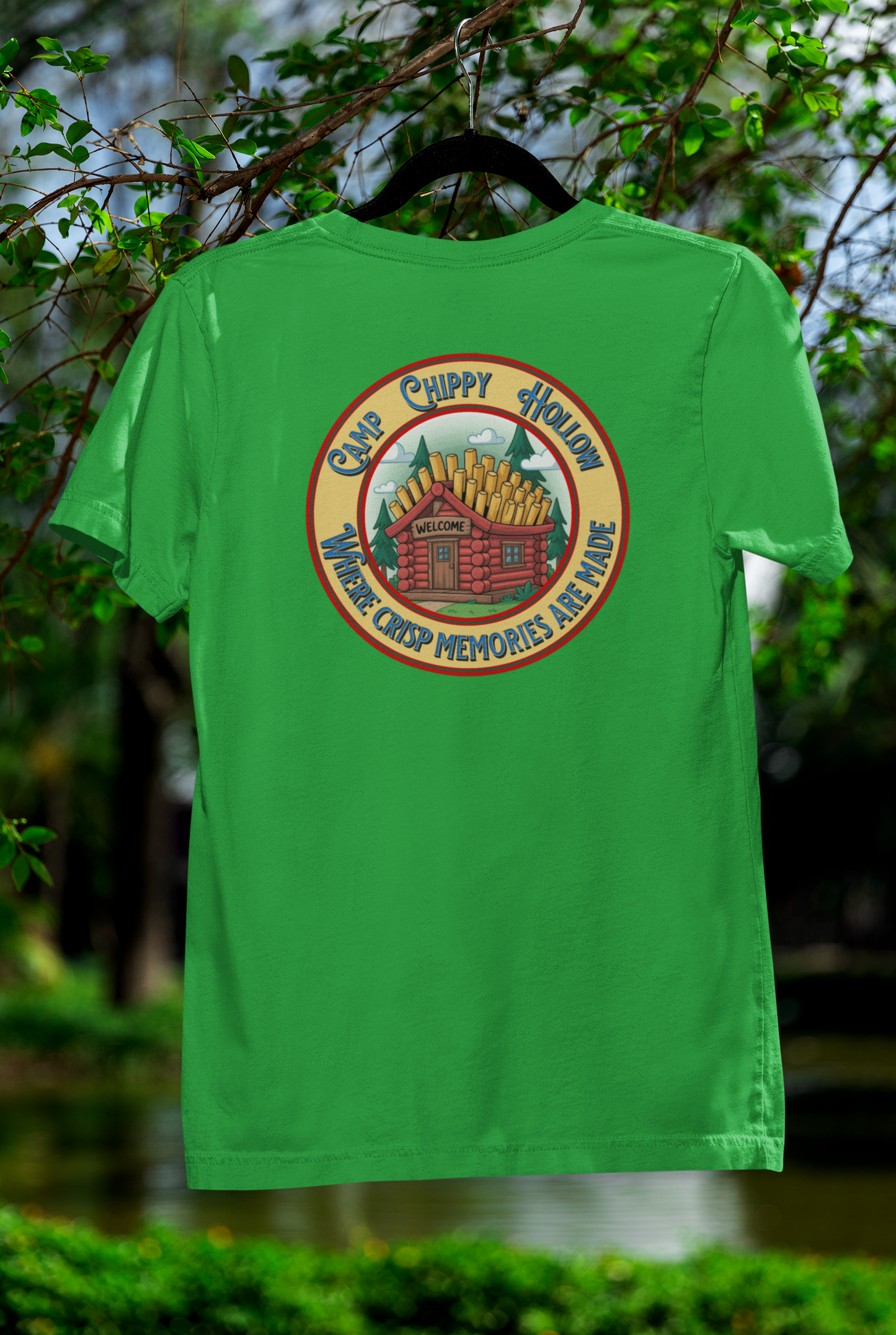 Camp Cabin Tee – Cozy Comfort for Outdoor Adventurers