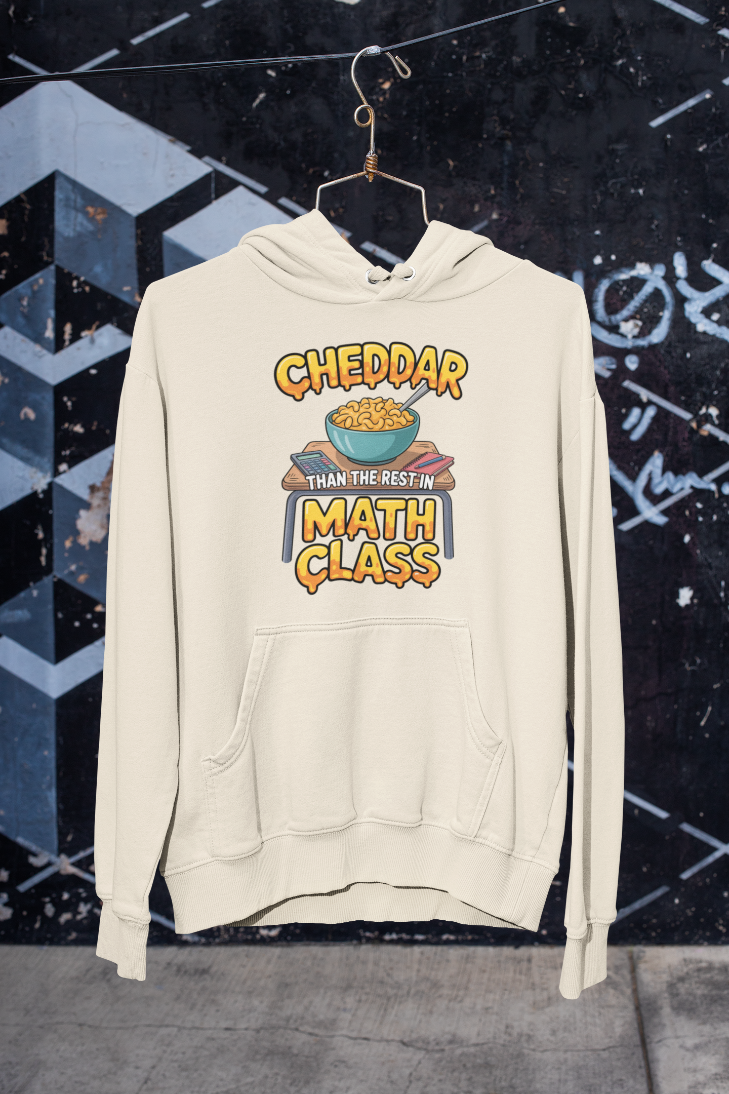 Cheddar Than The Rest In Math Hoodie
