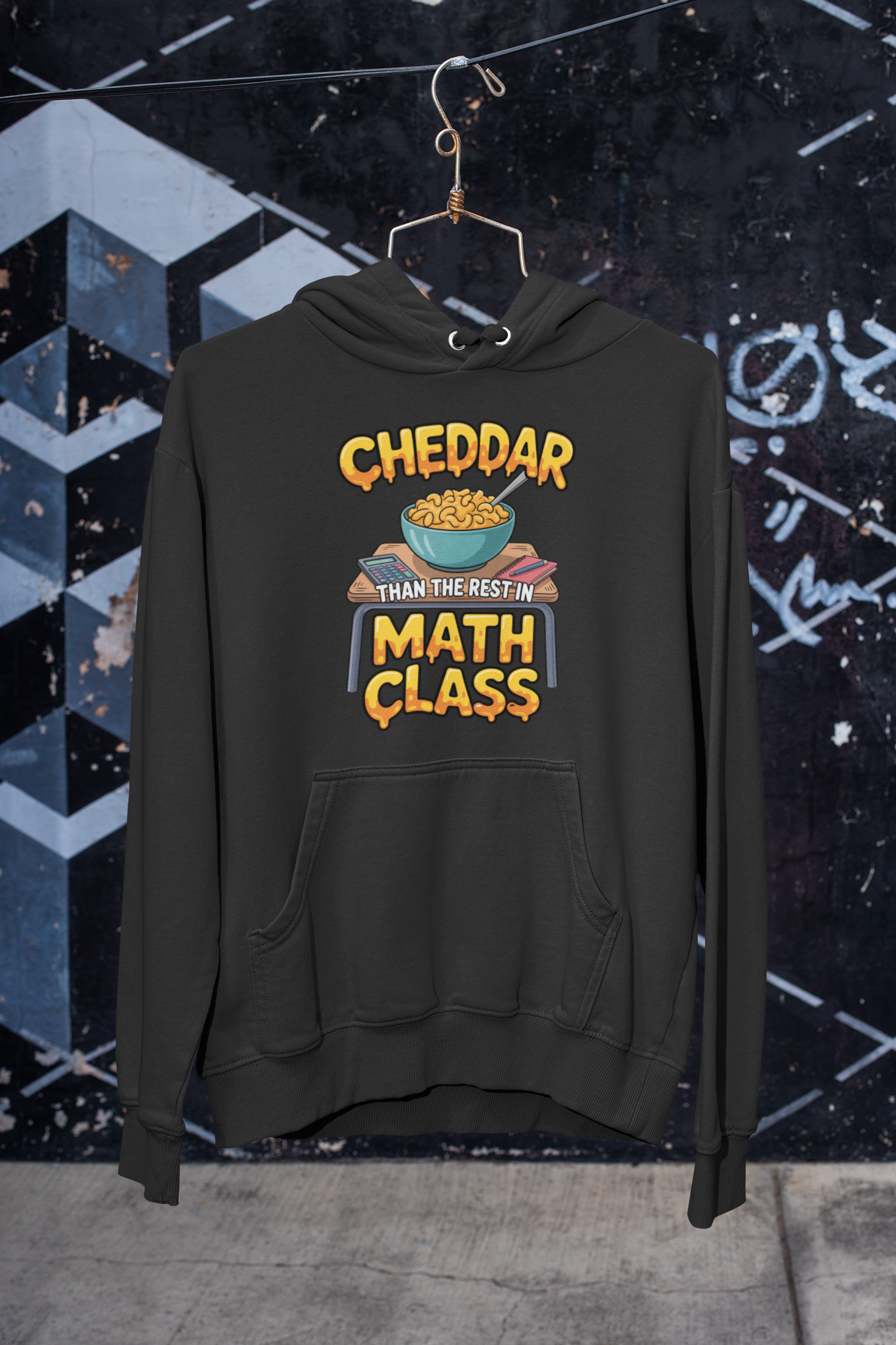Cheddar Than The Rest In Math Hoodie