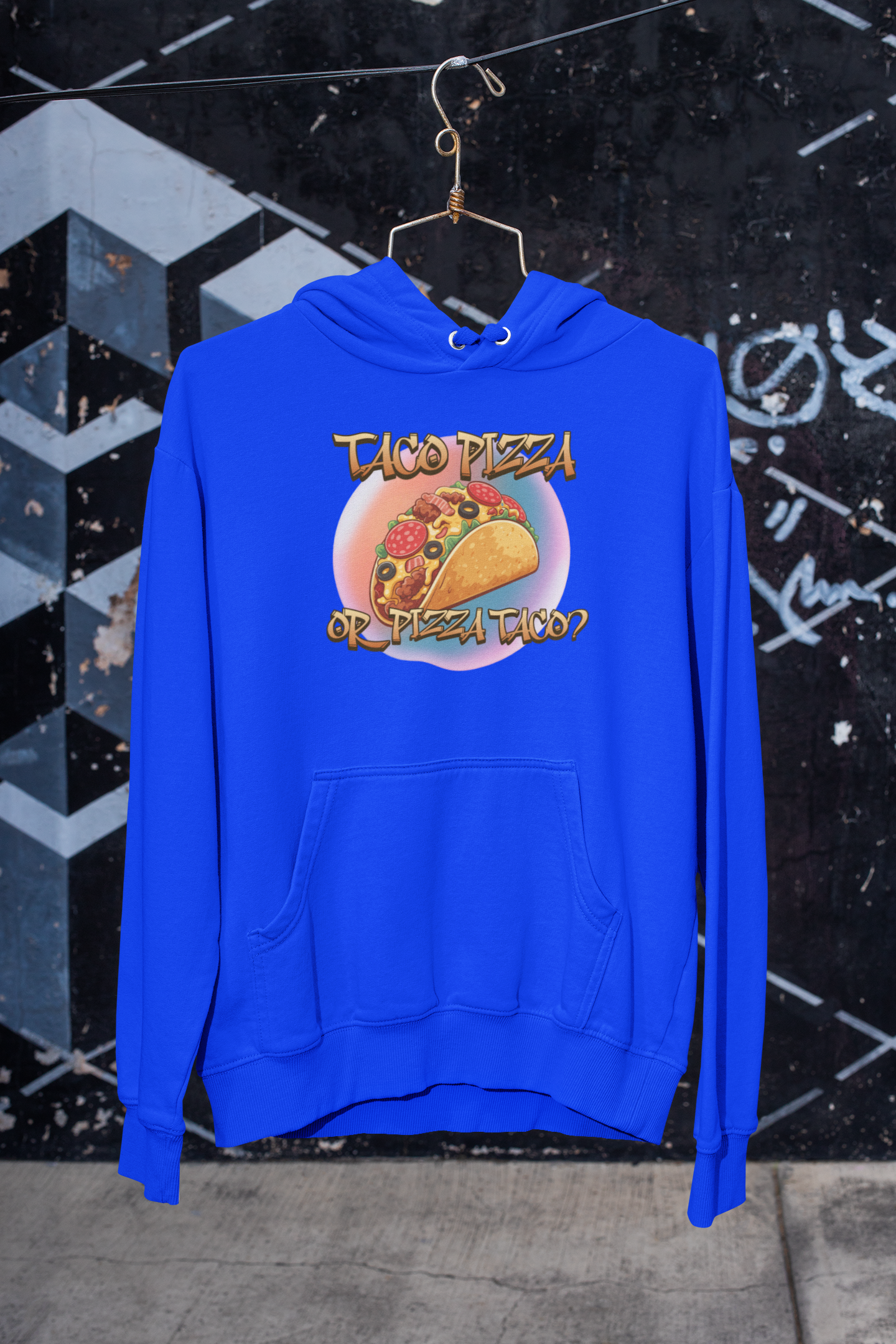 The Great Taco Pizza Debate Hoodie