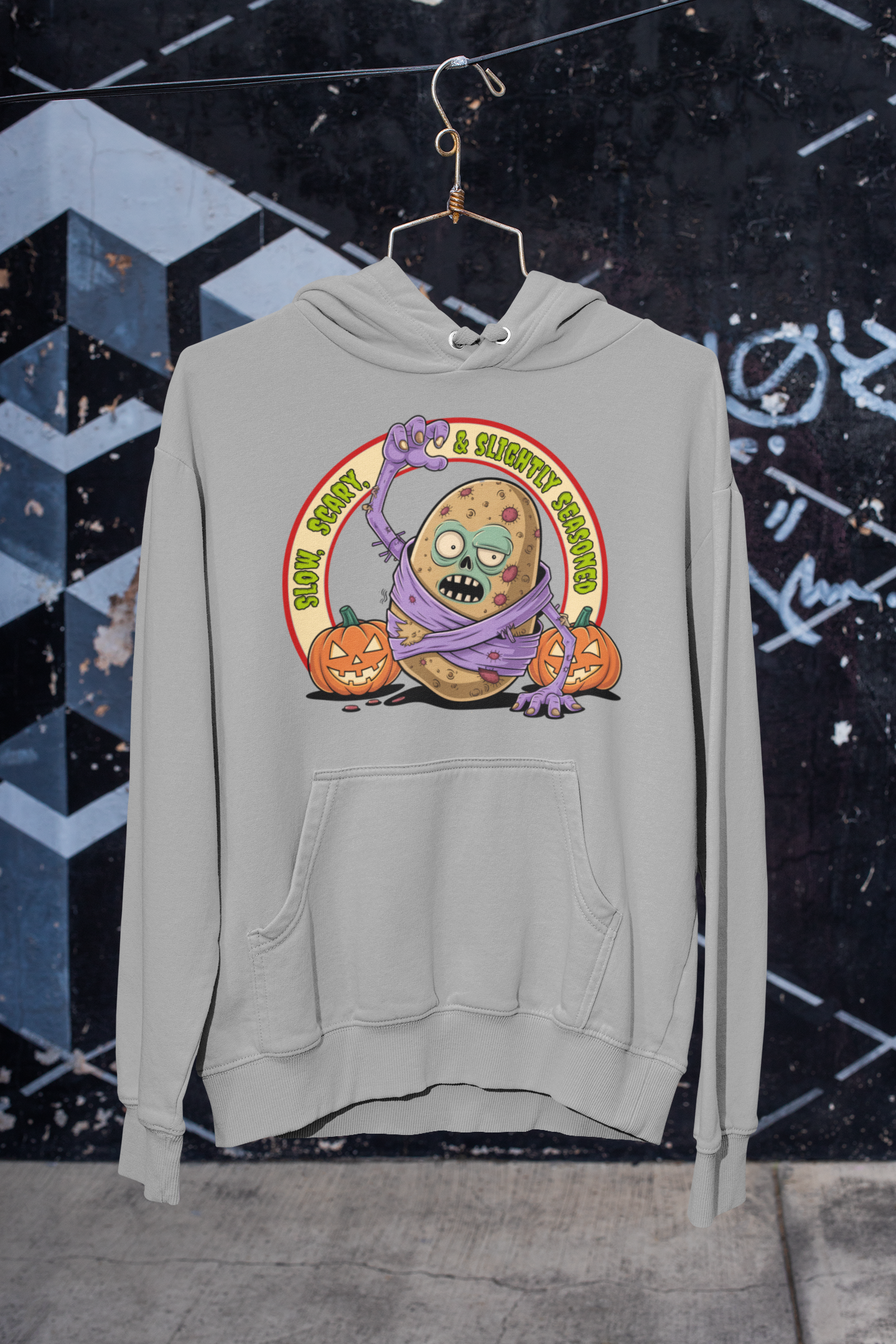 Slightly Seasoned Zombie Hoodie
