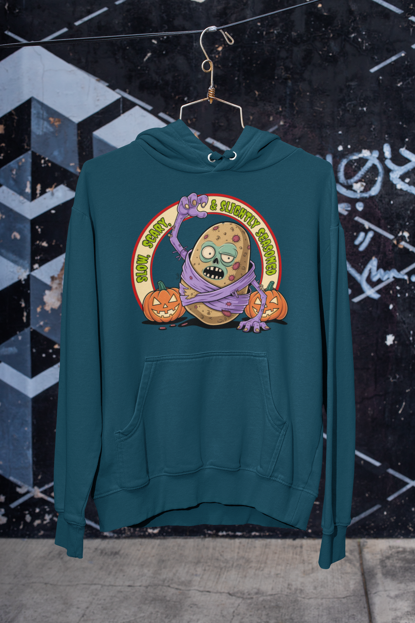 Slightly Seasoned Zombie Hoodie