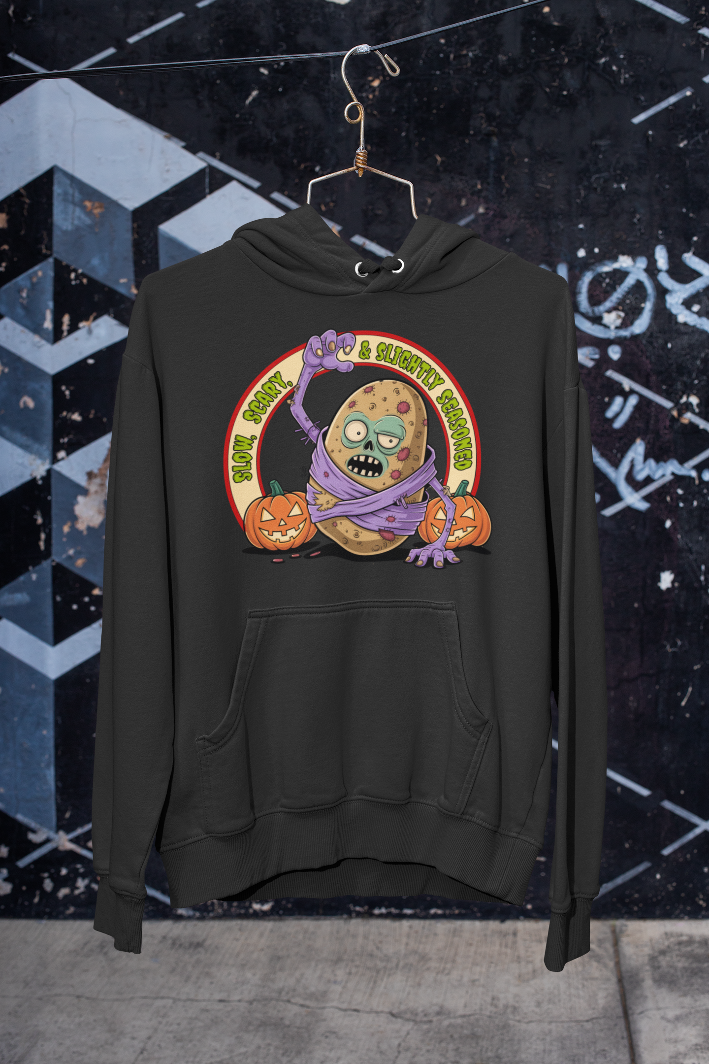 Slightly Seasoned Zombie Hoodie