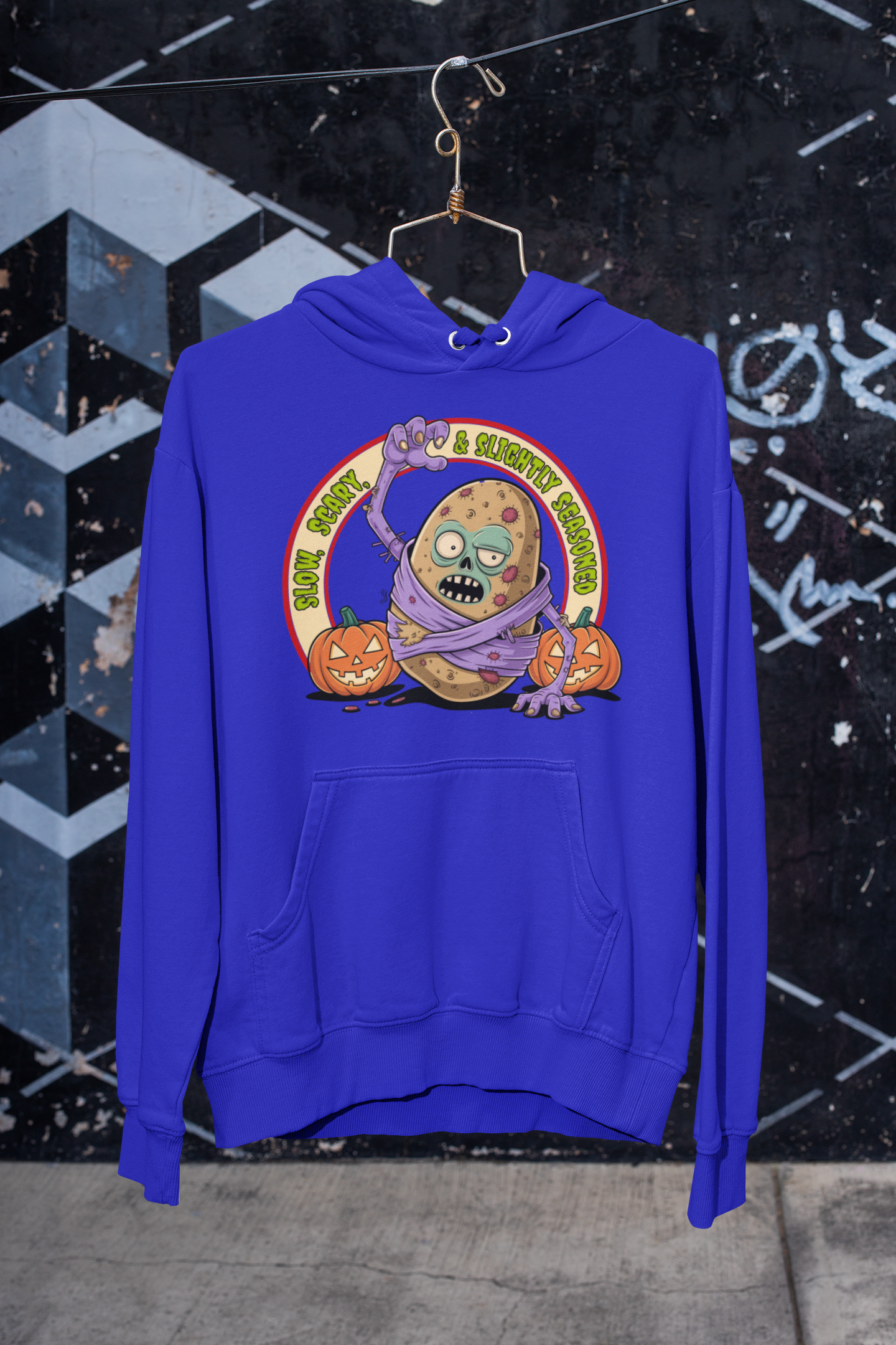 Slightly Seasoned Zombie Hoodie