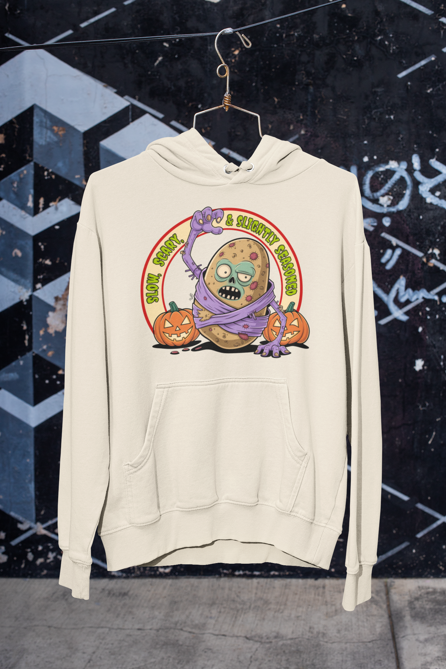 Slightly Seasoned Zombie Hoodie