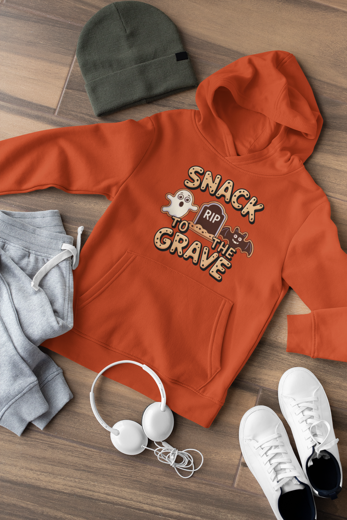 Snack To The Grave Kids Hoodie