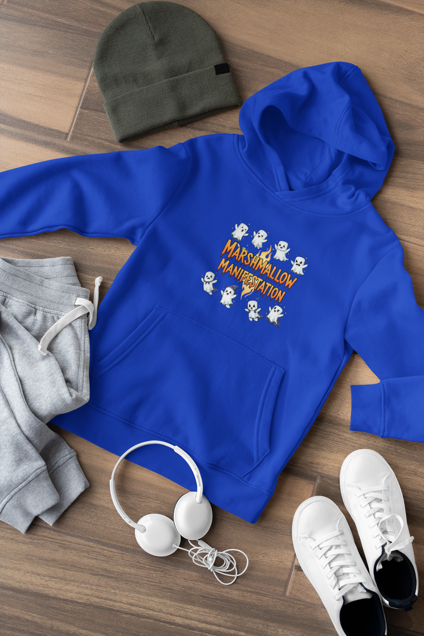 Marshmallow Manifestation Kids Hoodie