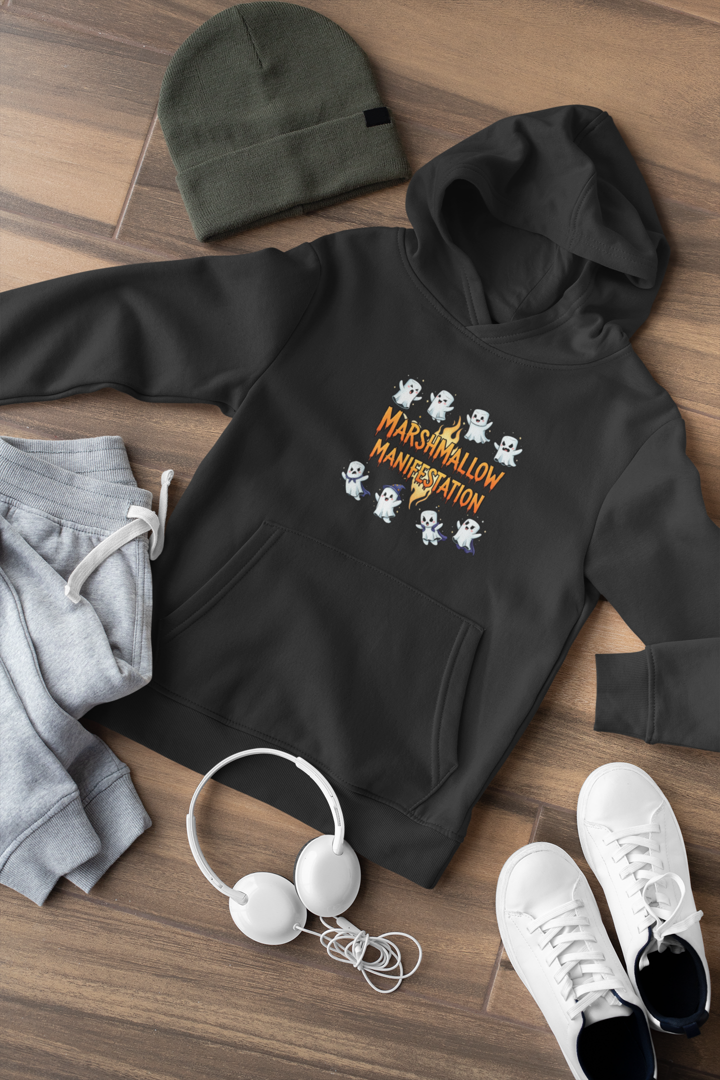 Marshmallow Manifestation Kids Hoodie