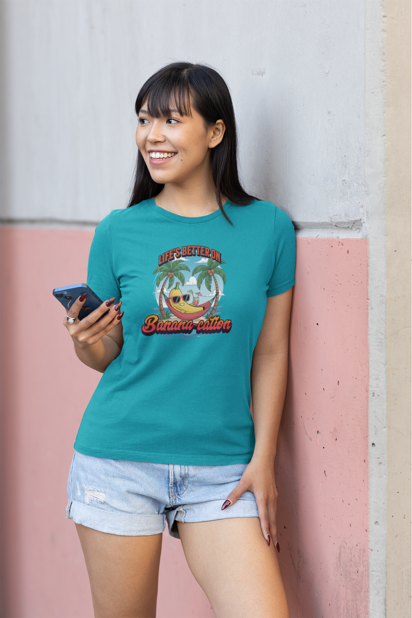 Life's Better On Banana-cation Vacation Teeshirt