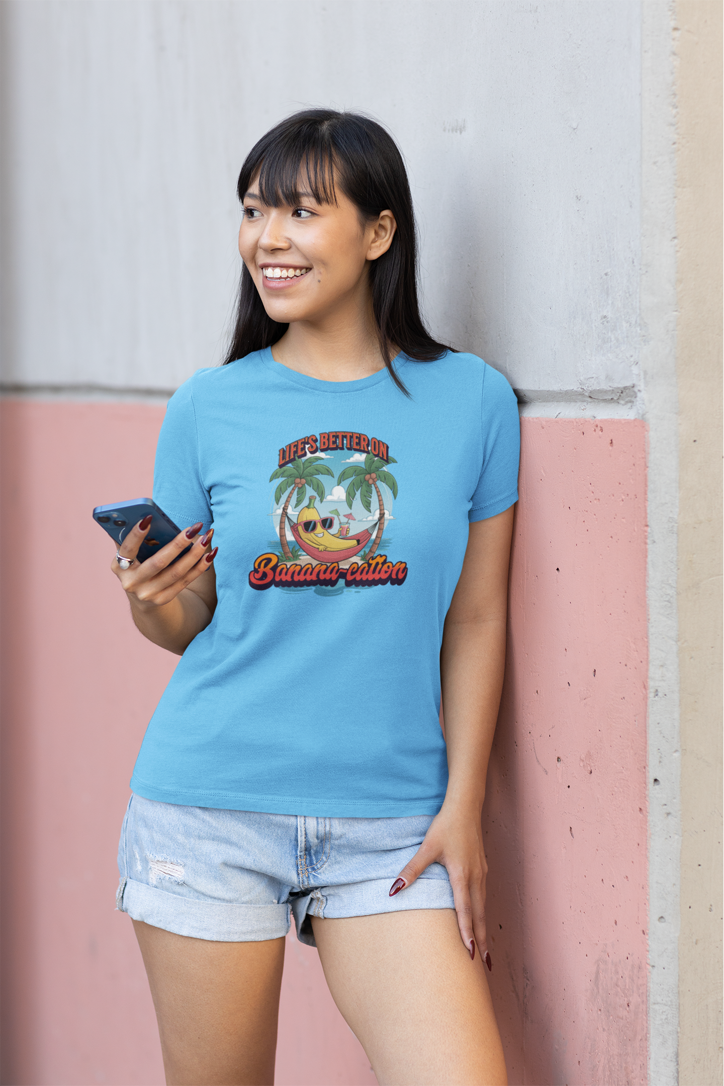 Life's Better On Banana-cation Vacation Teeshirt