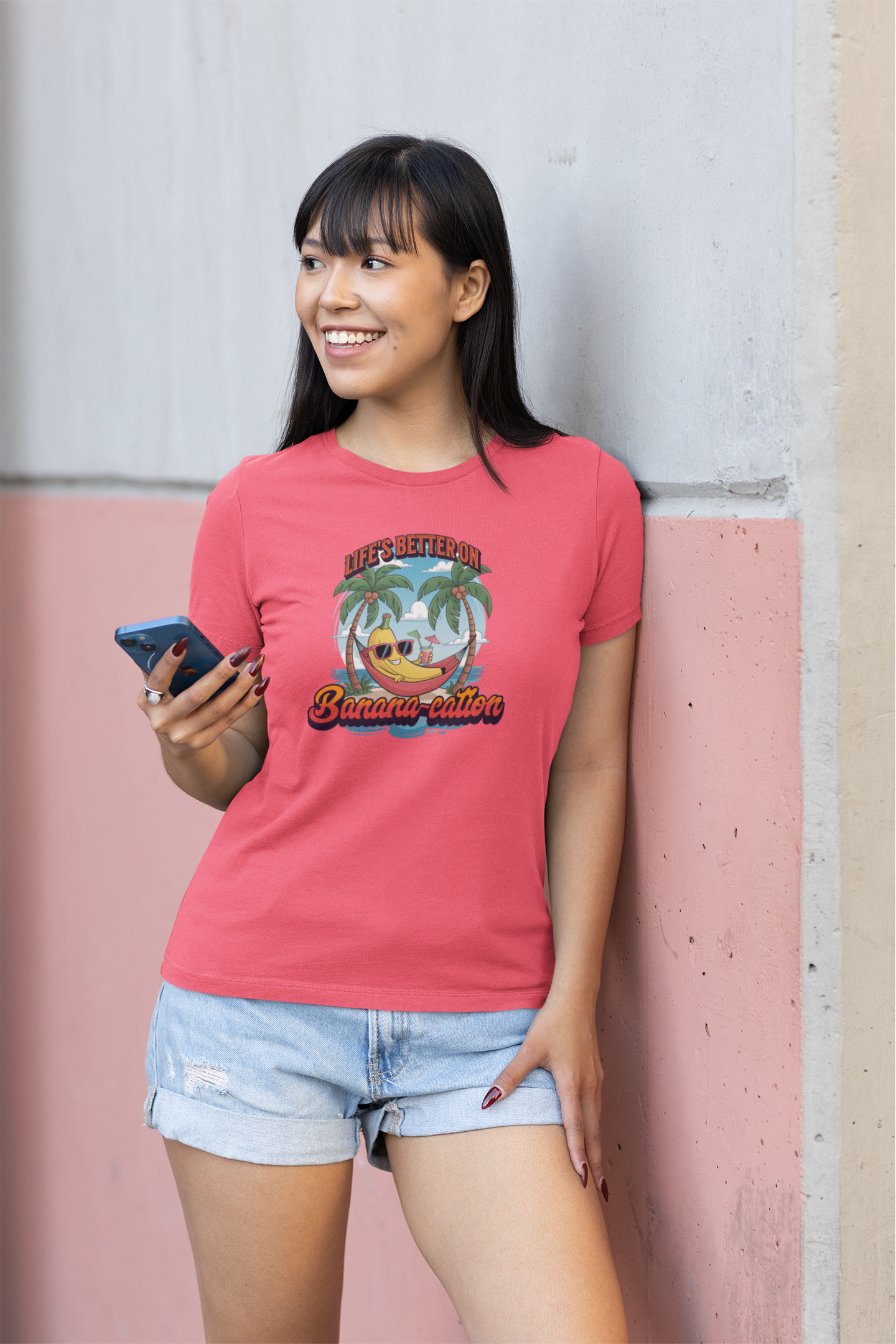 Life's Better On Banana-cation Vacation Teeshirt