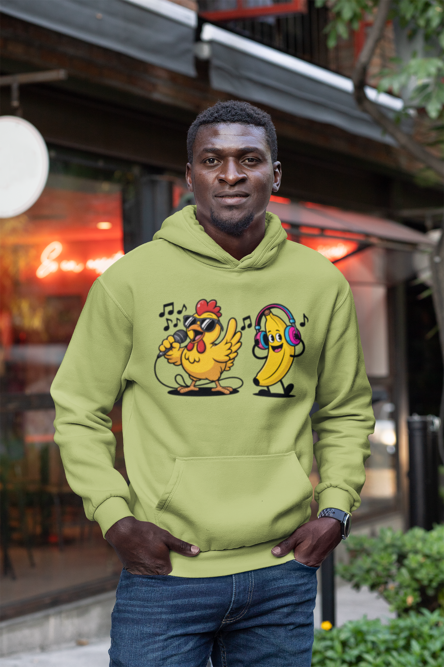 Chicken Banana Hoodie