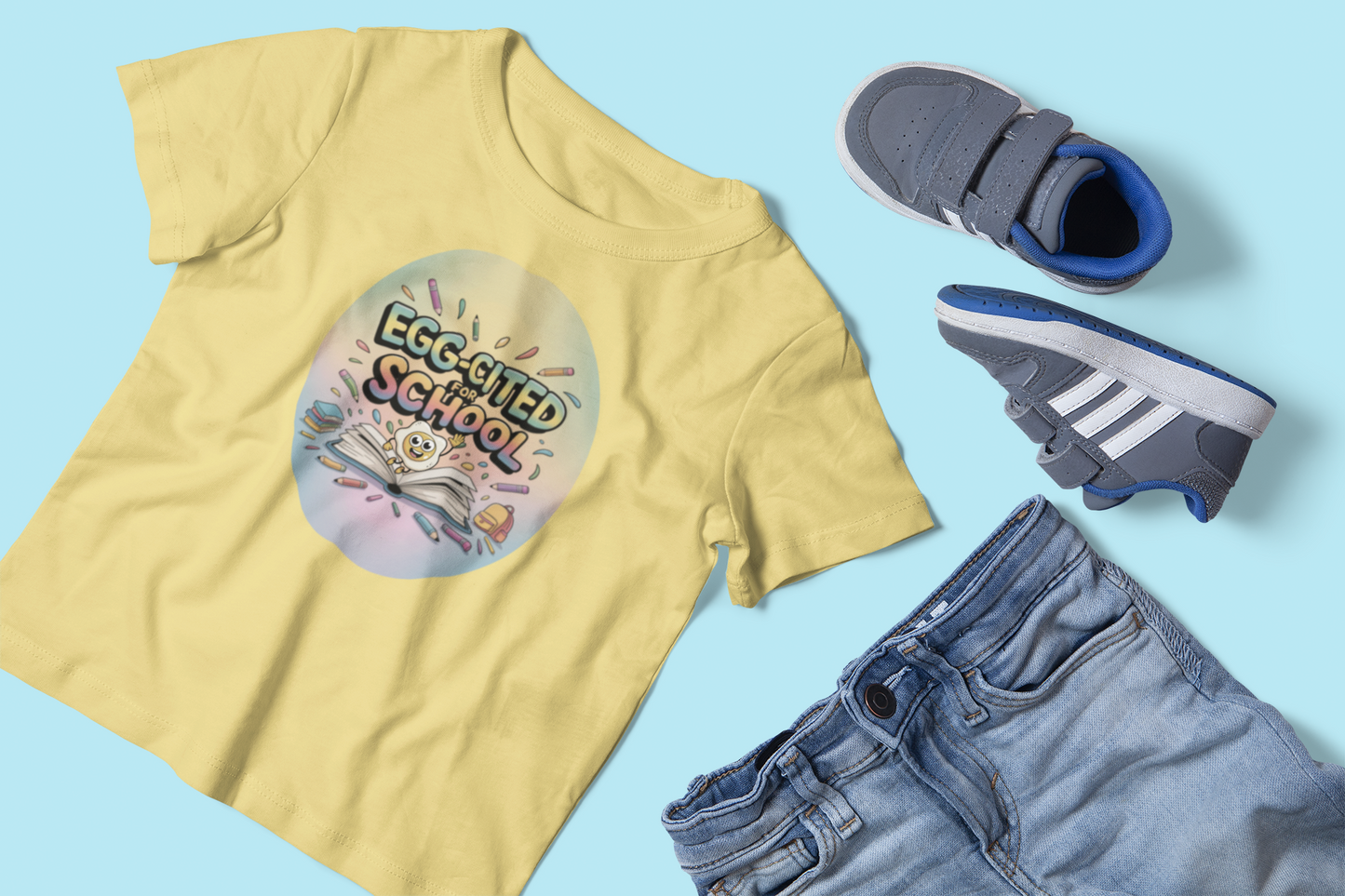 Egg-cited For School Kids Tee