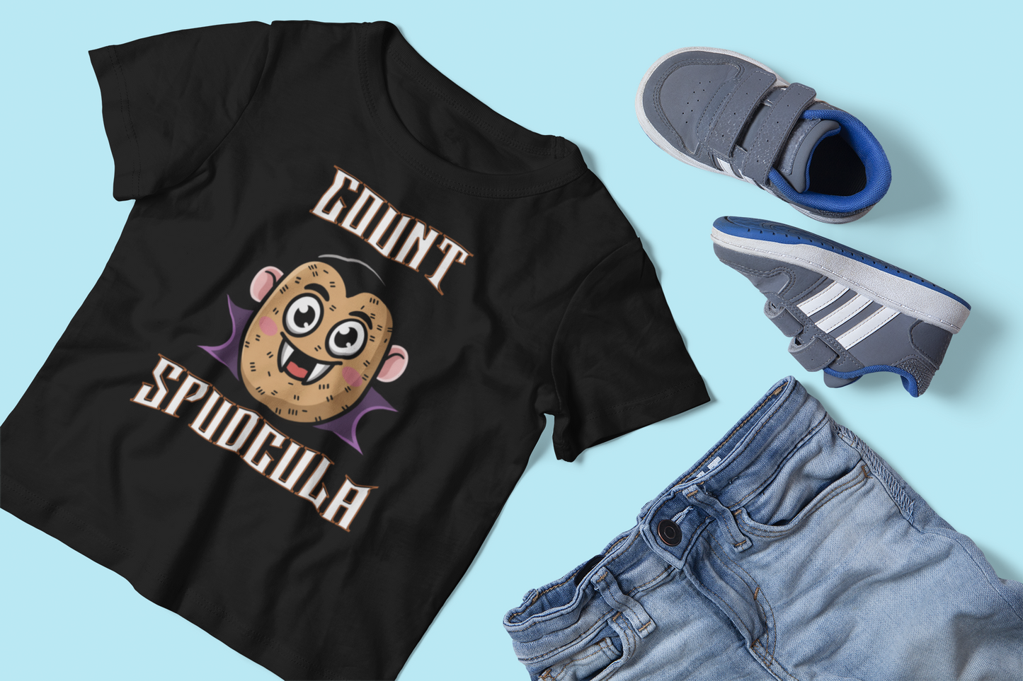 Count Spudcula Kids Tee