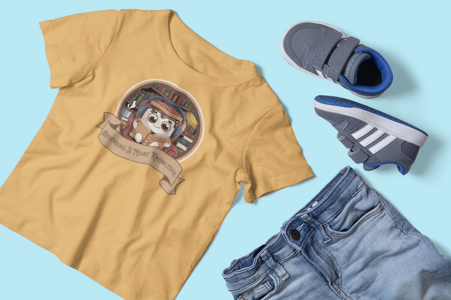 Absorbing Smore Knowledge Kids Tee