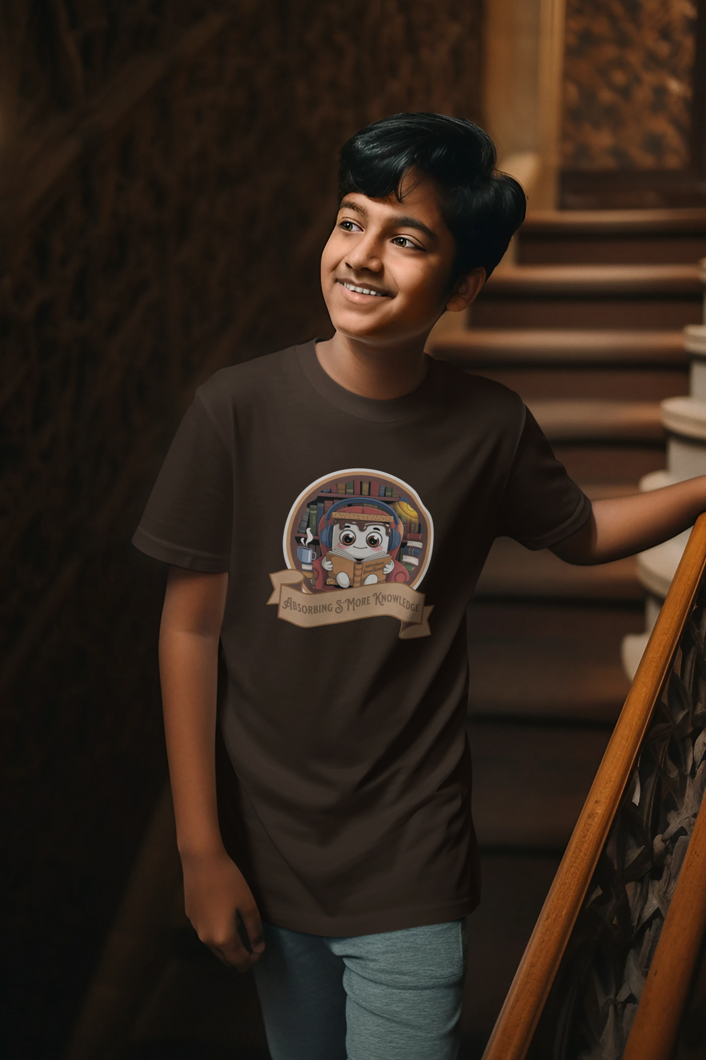 Absorbing Smore Knowledge Kids Tee