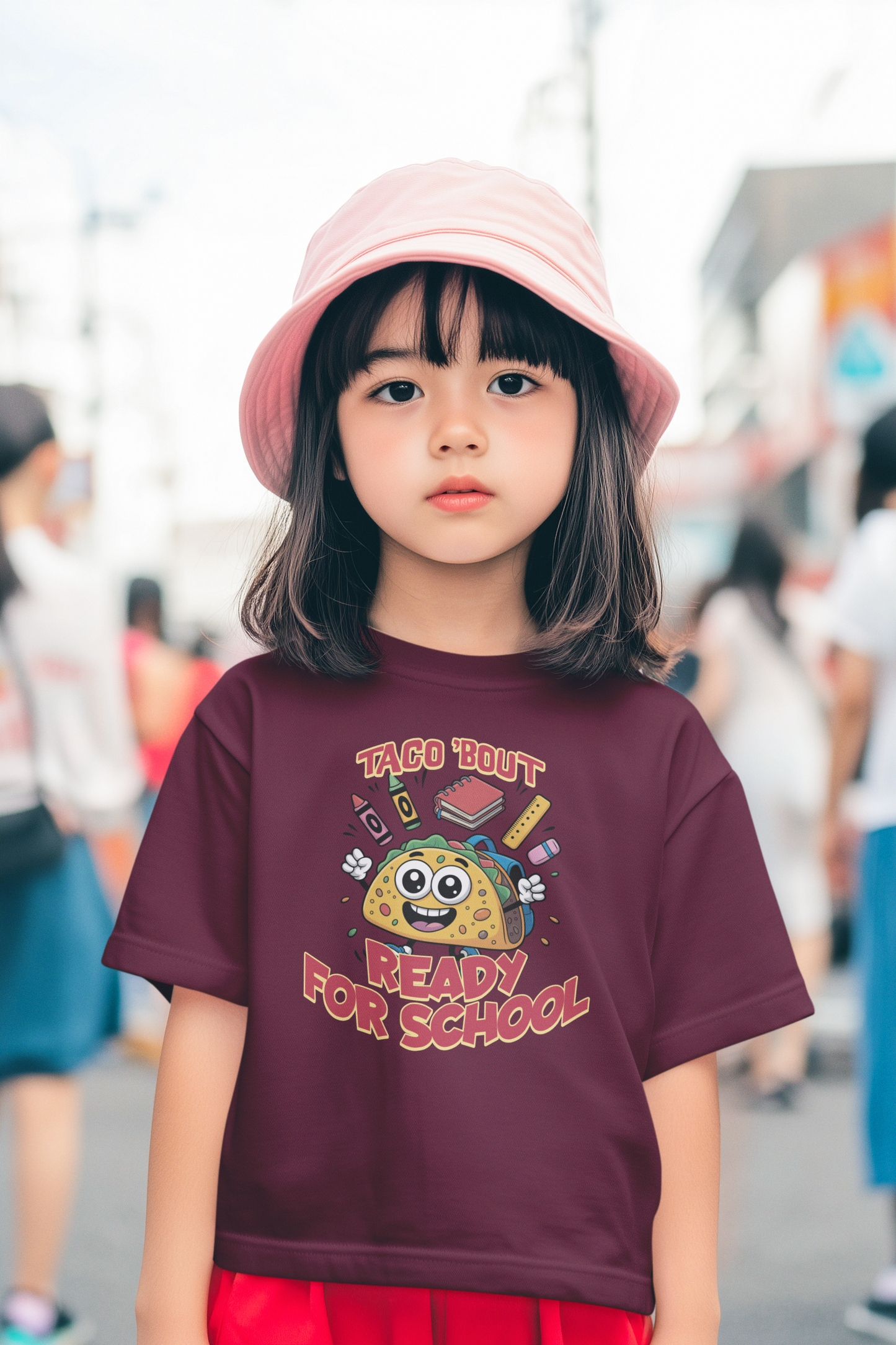 Taco Bout Ready For School Kids Tee