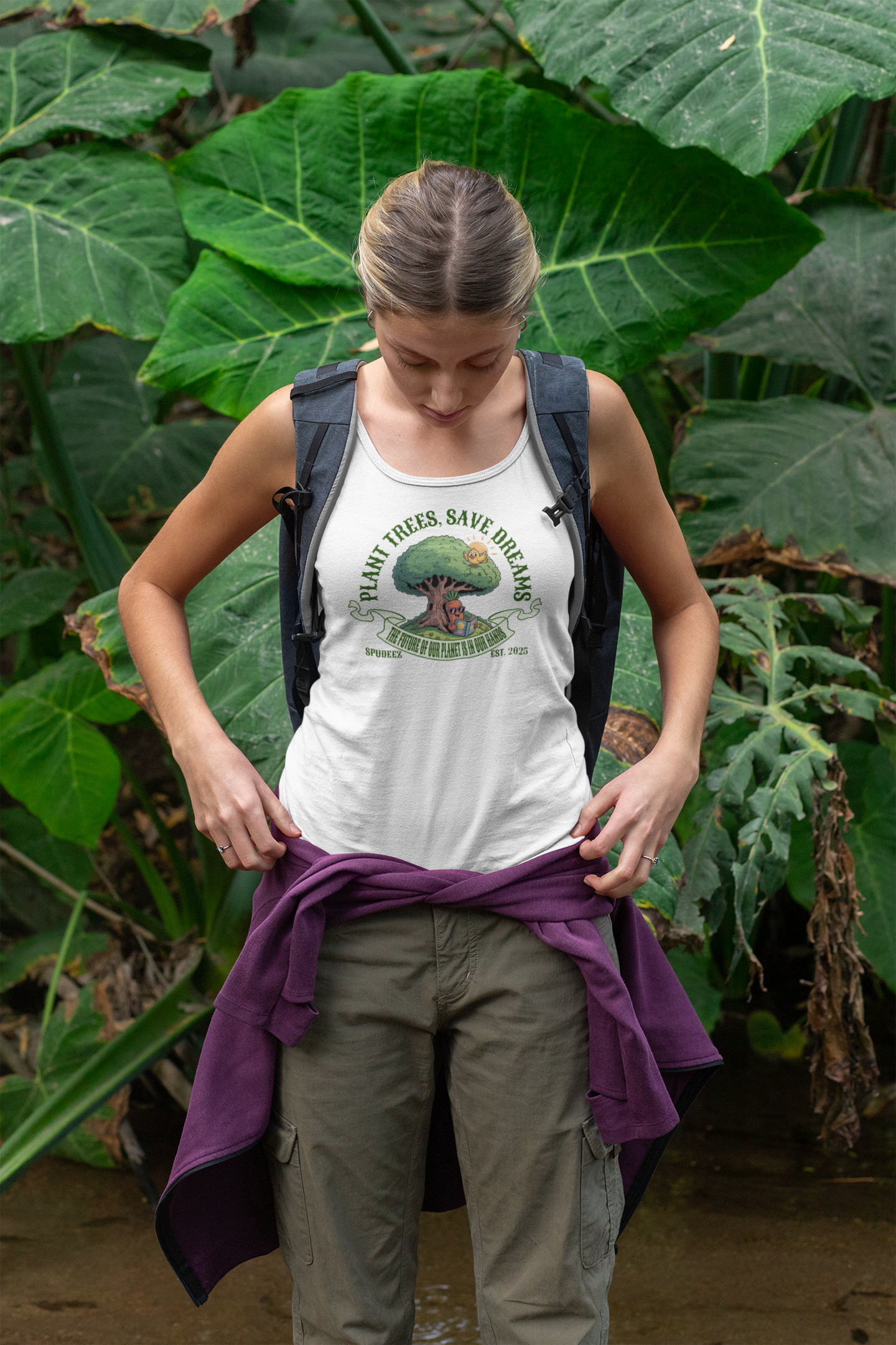 Plant Trees, Save Dreams Tanktop