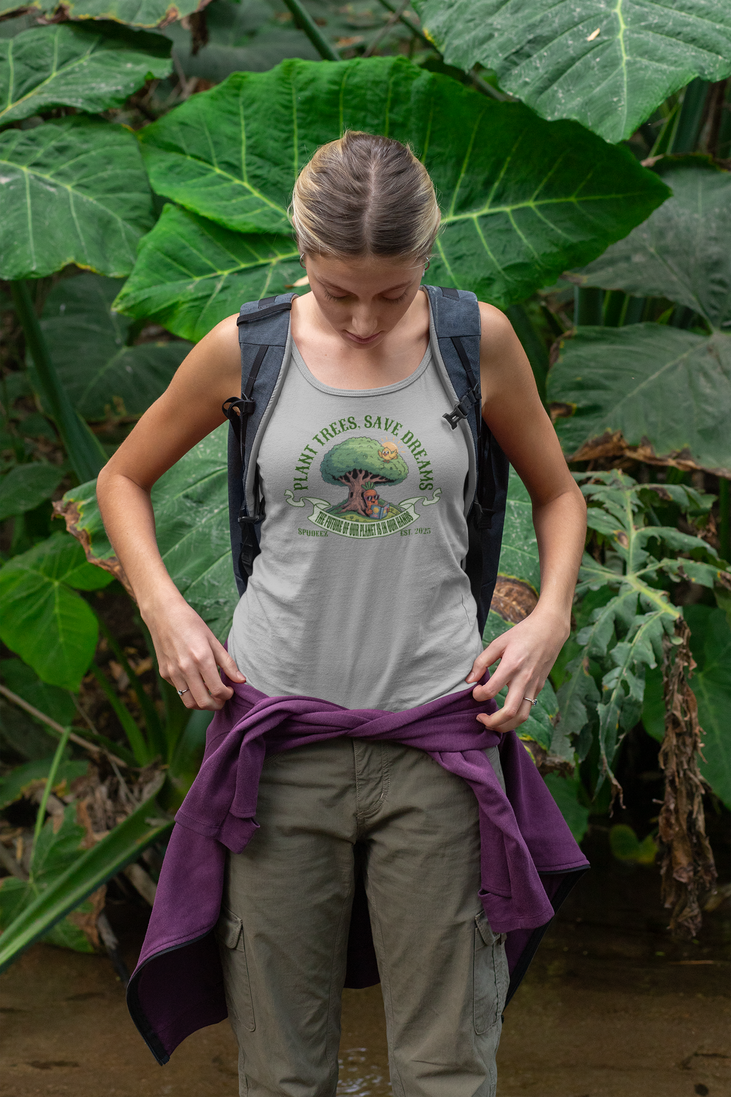 Plant Trees, Save Dreams Tanktop
