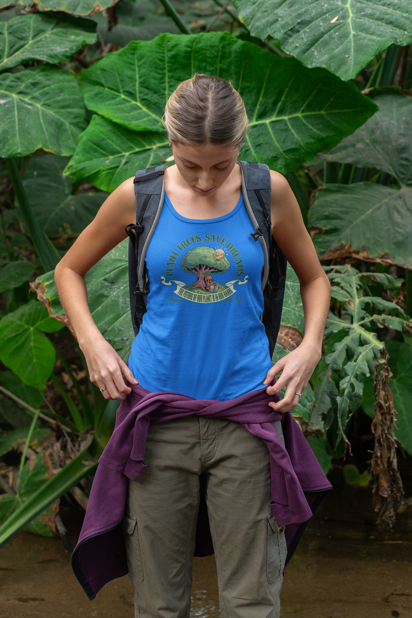 Plant Trees, Save Dreams Tanktop