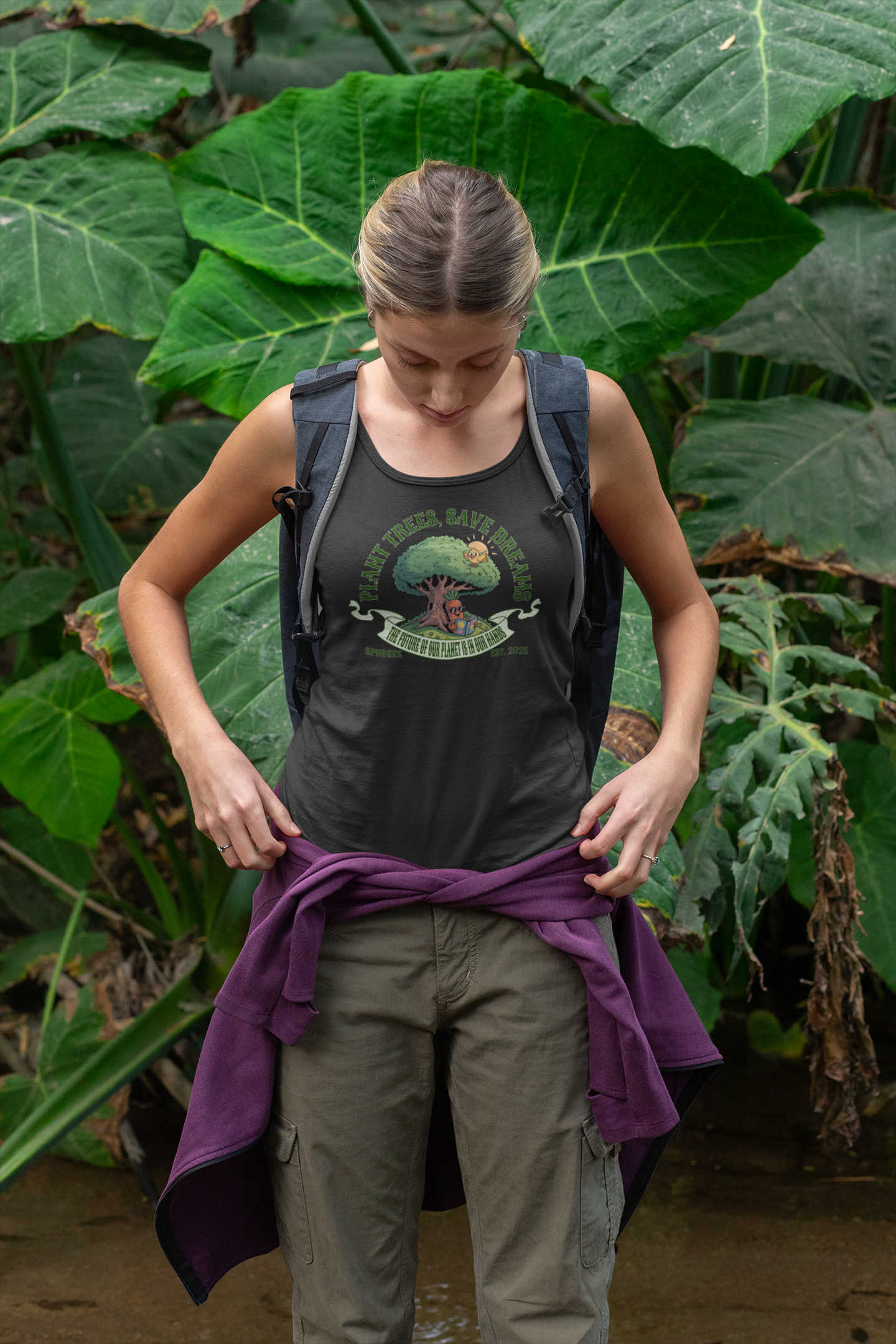 Plant Trees, Save Dreams Tanktop